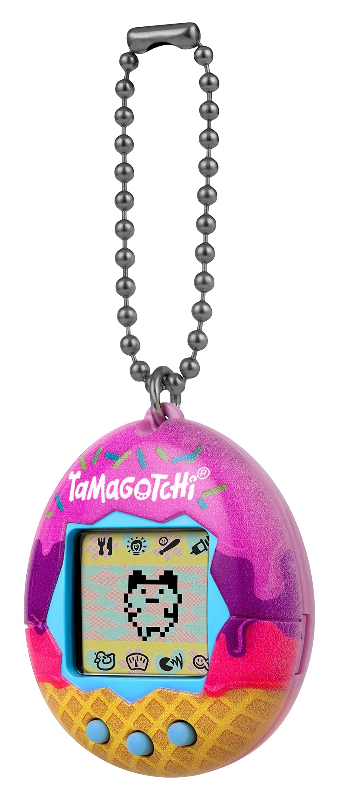Bandai Tamagotchi Original Ice Cream Shell - Retro Virtual Pet Toy for Kids & Adults 8+ 13