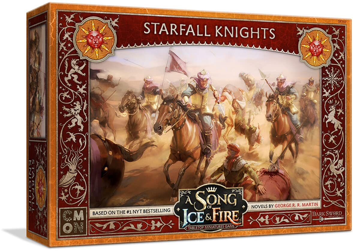CMON, Das Lied von Eis und Feuer: Tabletop-Miniaturenspiel, Starfall Knights Unit Box (SIF707)