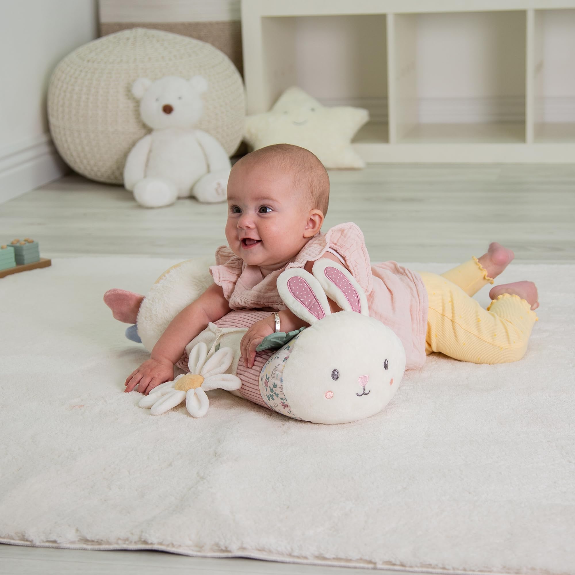 Red Kite Tummy Time Roller - Soft Sensory Play for Babies 0+ 6