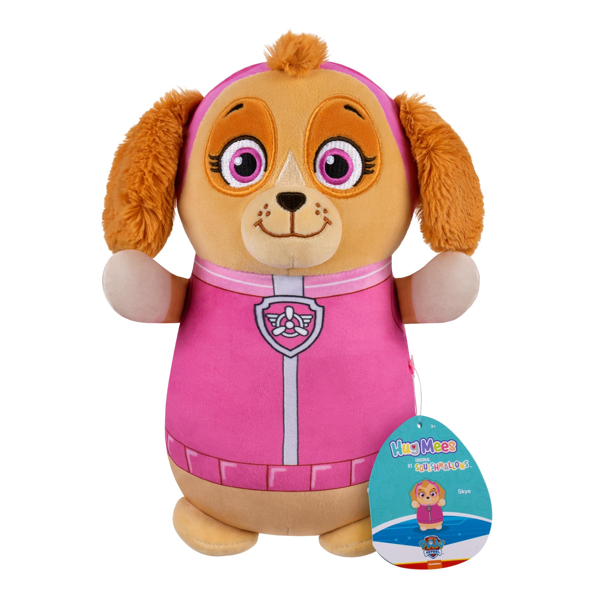 Squishmallows Skye HugMees 10-Inch Plush - Paw Patrol Cuddly Stuffed Animal 6