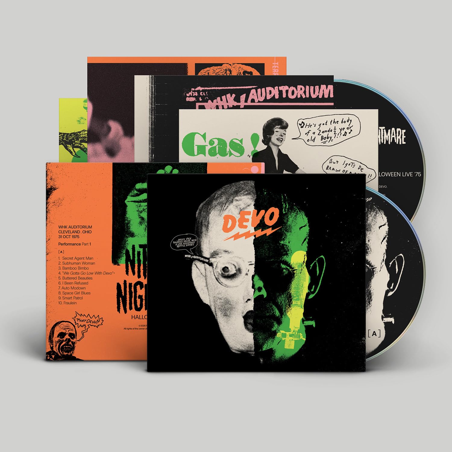 DEVO - NITROUS NIGHTMARE: HALLOWEEN LIVE 1975 [2 Audio CD] 1