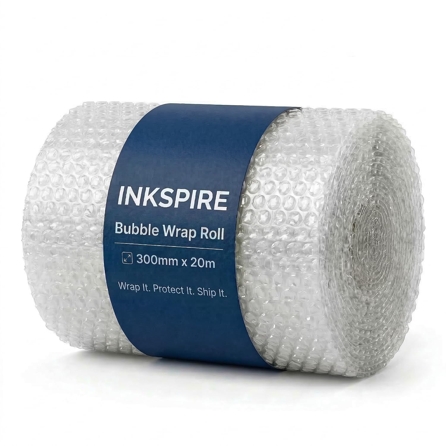 Inkspire Bubble Wrap Roll - 300mm x 20m Heavy Duty Protection | Tear Resistant | Reusable
