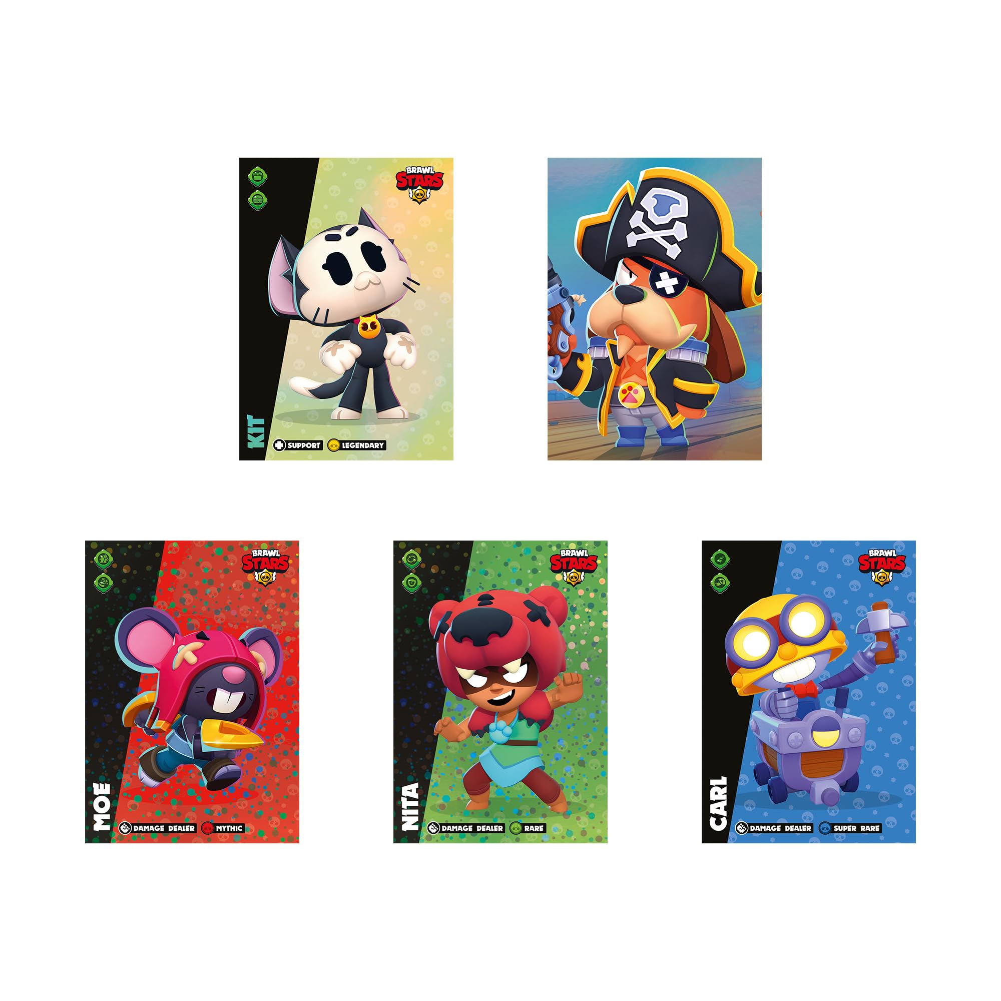 Panini Brawl Stars Trading Card Collection - 24 Packs 7