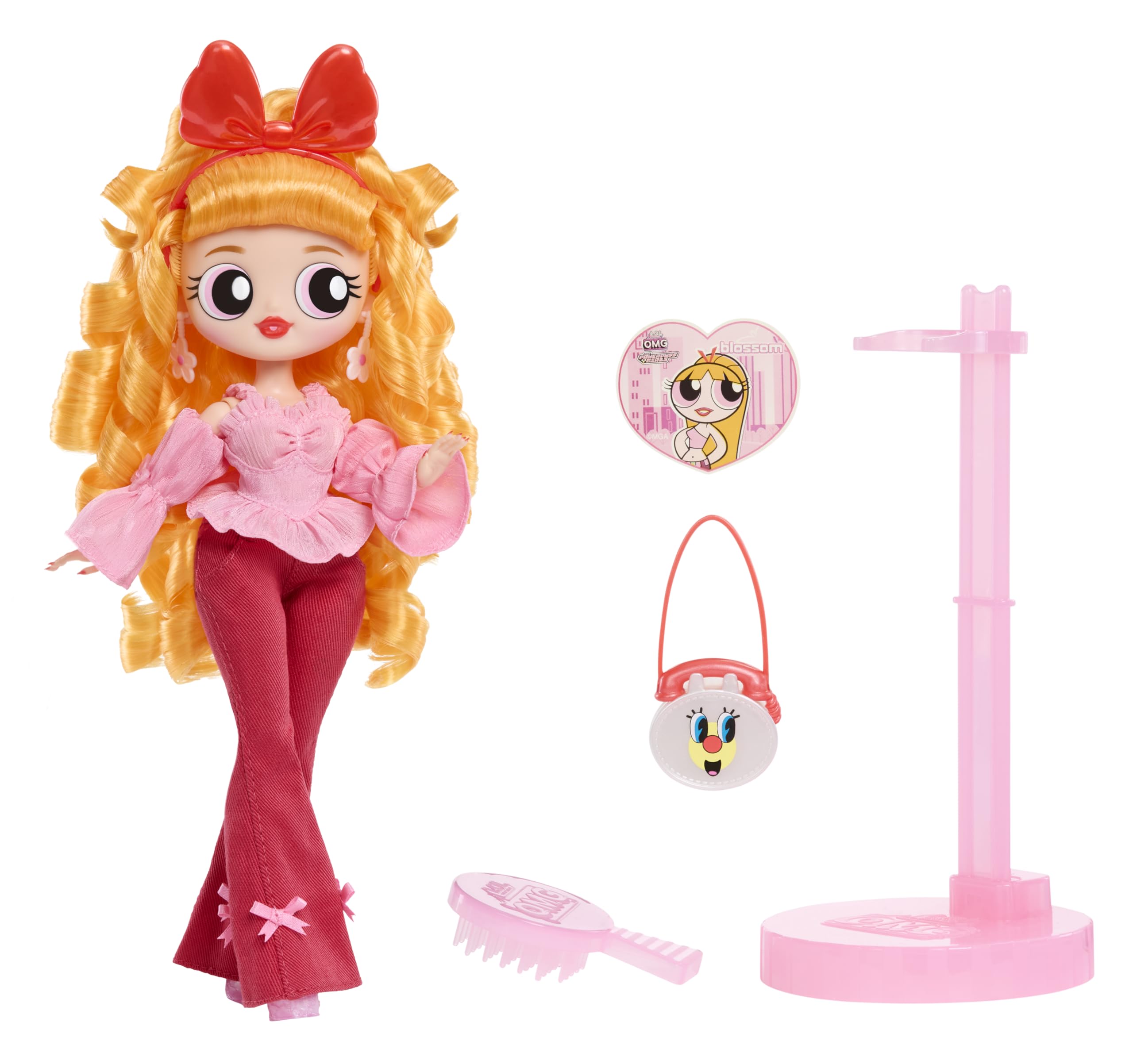 L.O.L. Surprise! OMG The Powerpuff Girls Doll - Blossom - Fashion Doll with Outfit & Accessories, Ages 3+ 5