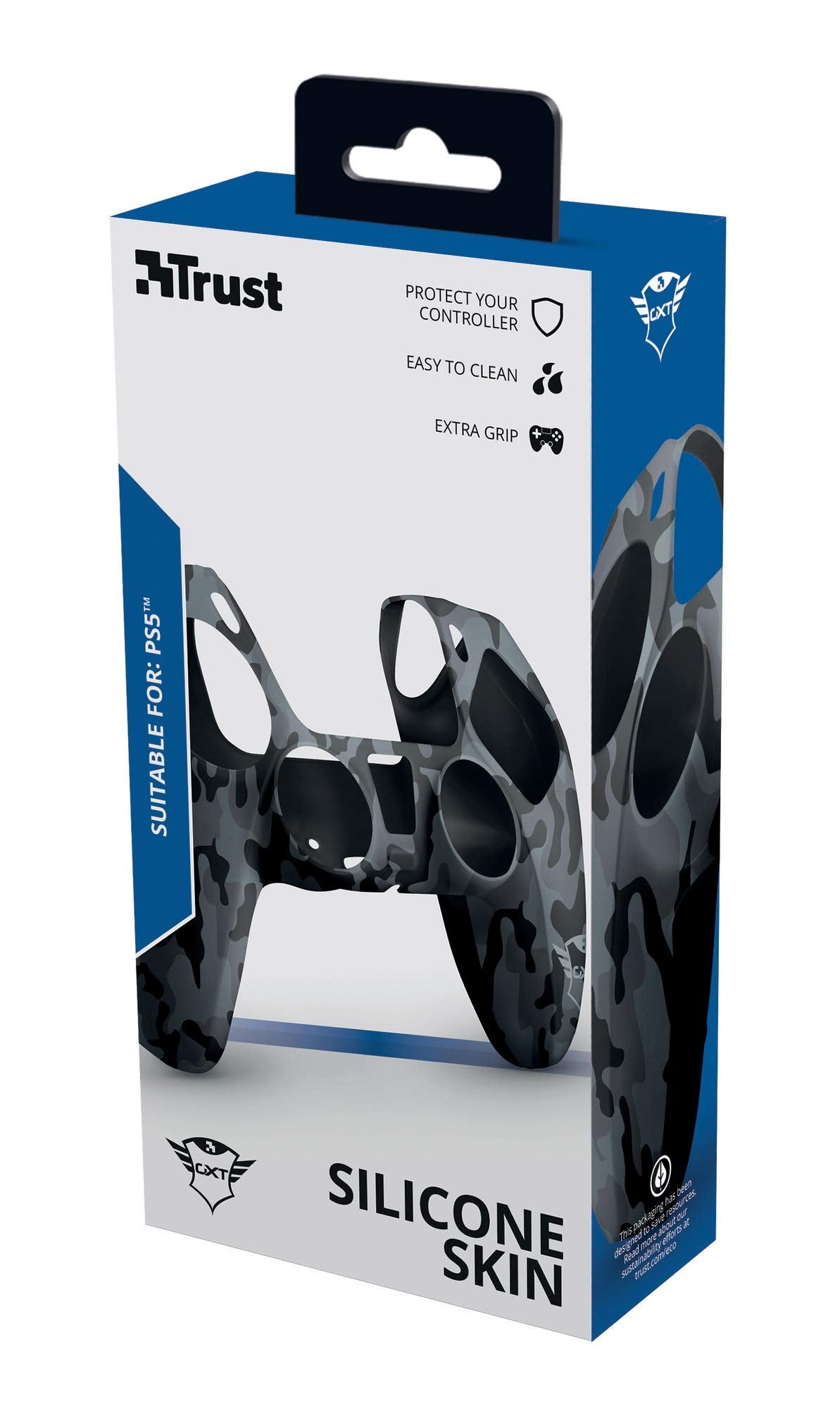 Trust GXT 748 PS5 Controller Skin – Anti-Slip Silicone Cover for DualSense 12