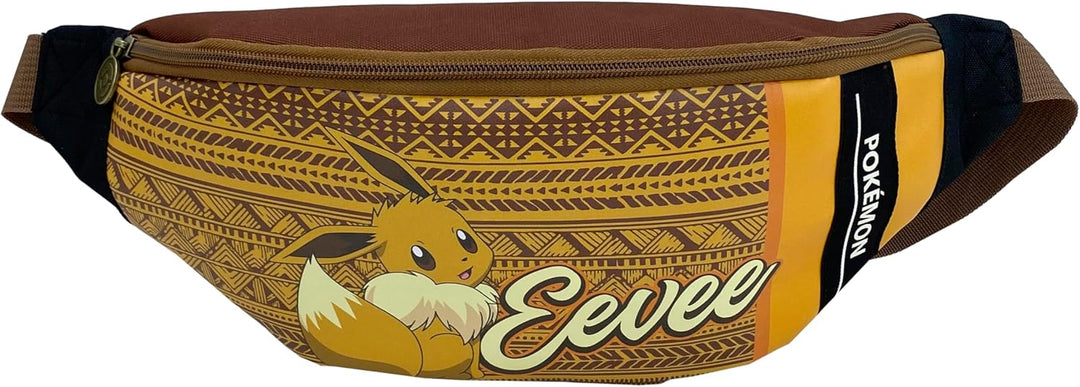 CYPBRANDS Pokémon Eevee Fanny Pack Crossbody Bag (Unisex Kids)