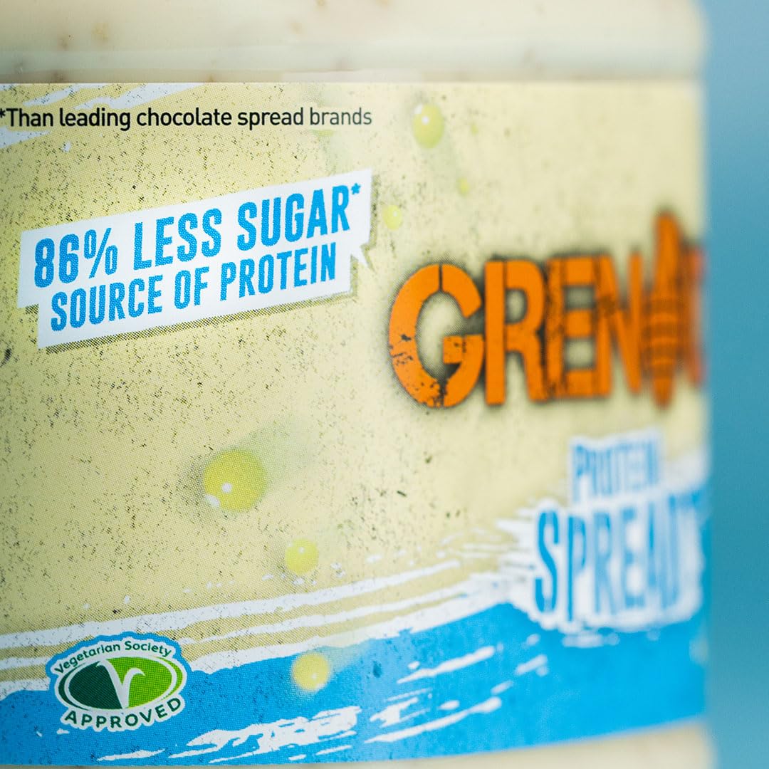 Grenade White Chocolate Cookie Protein Spread - 20% Protein | Low Sugar | 360 g Jar 2
