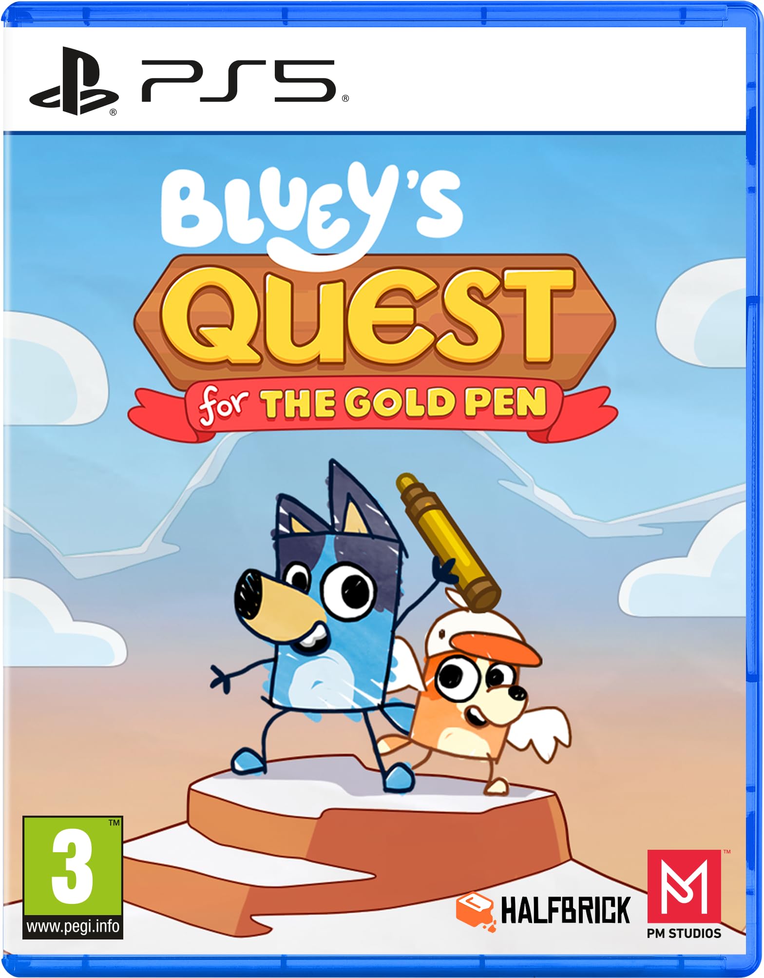 Bluey's Quest for The Gold Pen [PS5] 1