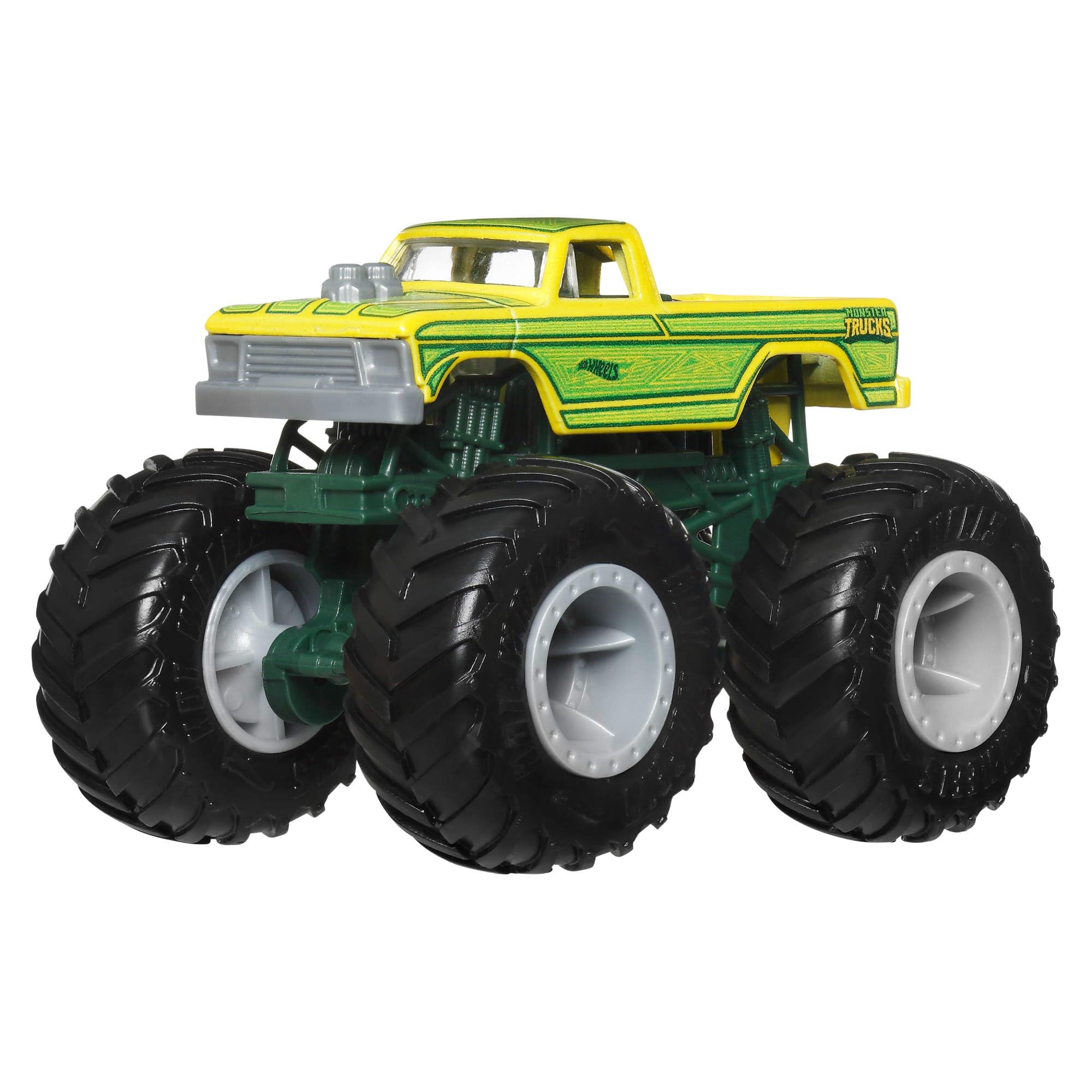 Hot Wheels Monster Trucks 4-Pack - Set of 4 Toy Vehicles | 1:64 Scale | Ages 3+ 4