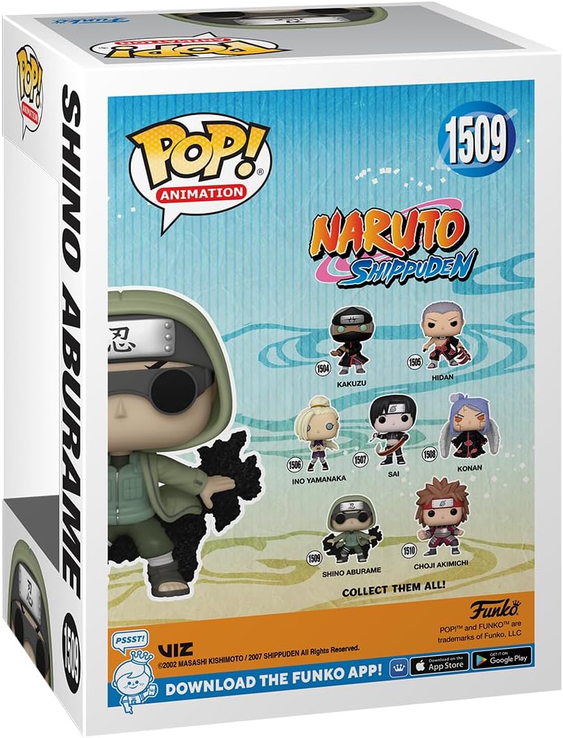 Funko Pop! Animation Naruto Shippuden - Kabuto Yakushi & Shino Aburame Vinyl Figure (75530)