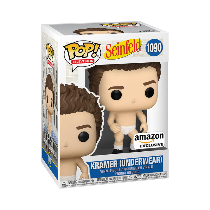 Funko POP! TV: Seinfeld – Kramer in Unterwäsche – exklusiv bei Amazon – Sammlerstück V