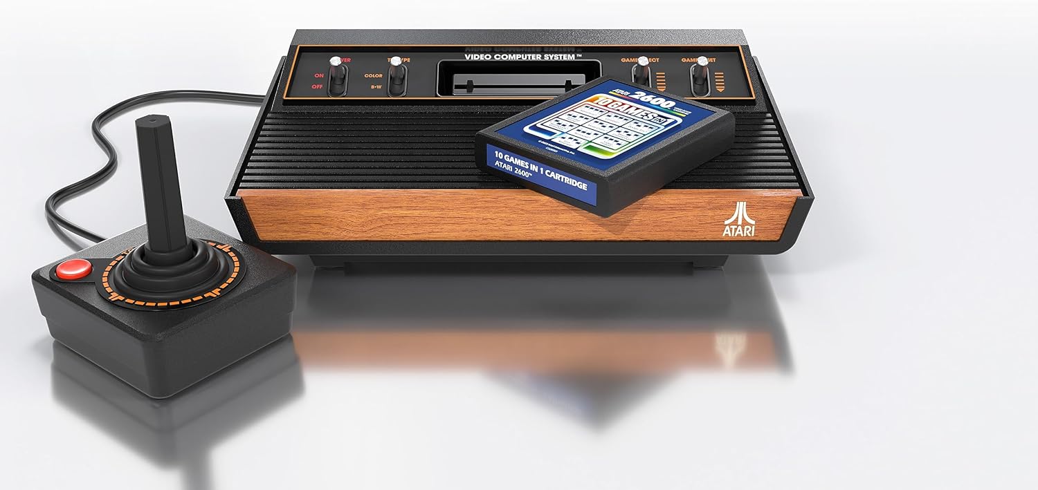 Atari 2600+ Console - Retro Gaming System with 10-in-1 Cartridge & CX40+ Joystick 3