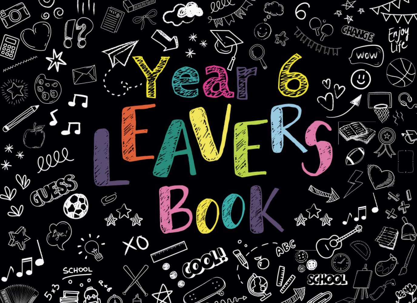 GRAD.Party Publishing Year 6 Leavers Book - Primary School Memory Album | Paperback | 110 Pages 1