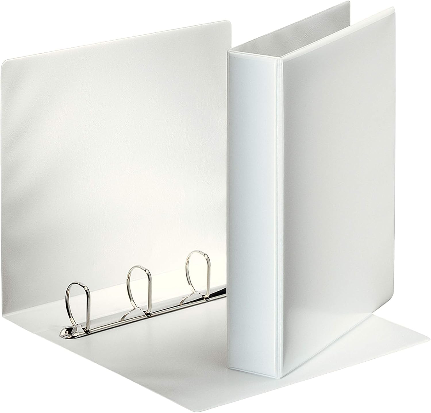 Esselte Essentials Presentation Binder, PP, 4 cm Ring Diameter, 49704 - A4, White 1