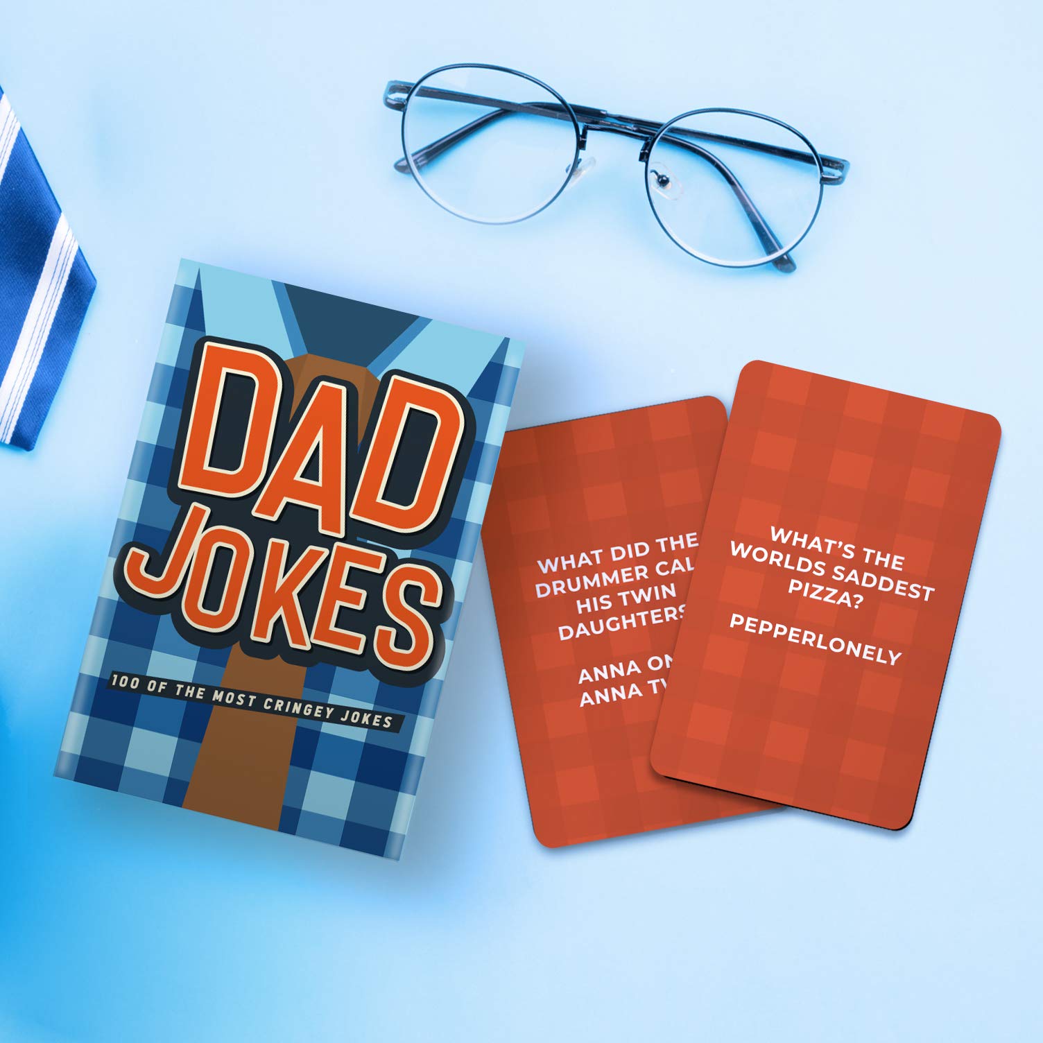Gift Republic Dad Jokes Cards - 100 Cringey One-Liners | Paper Box | GR490067 4