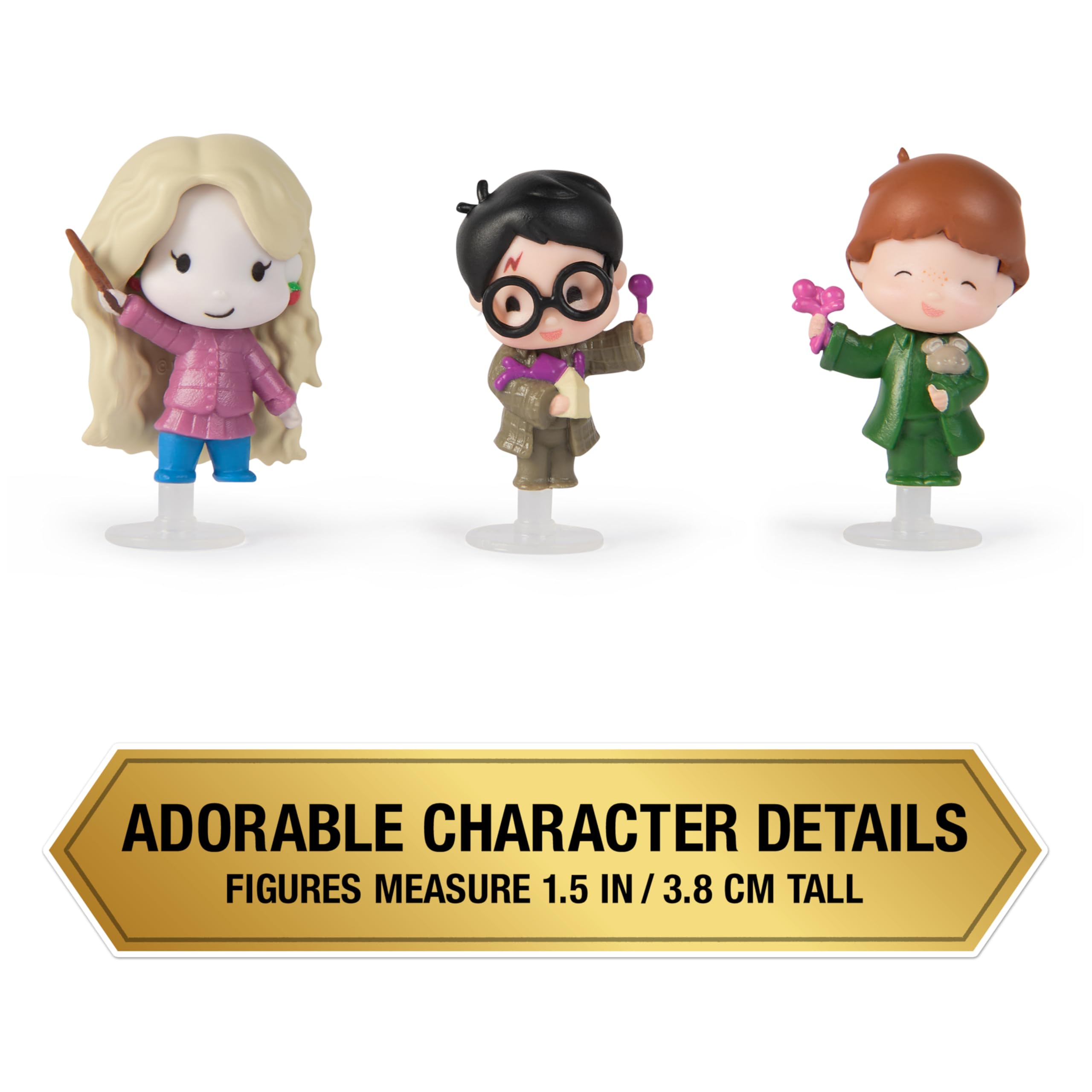 Micro Magical Moments Hogwarts Express Collectibles Case - 3 Exclusive Harry Potter Figures, Holds 22 Mini Figures 11