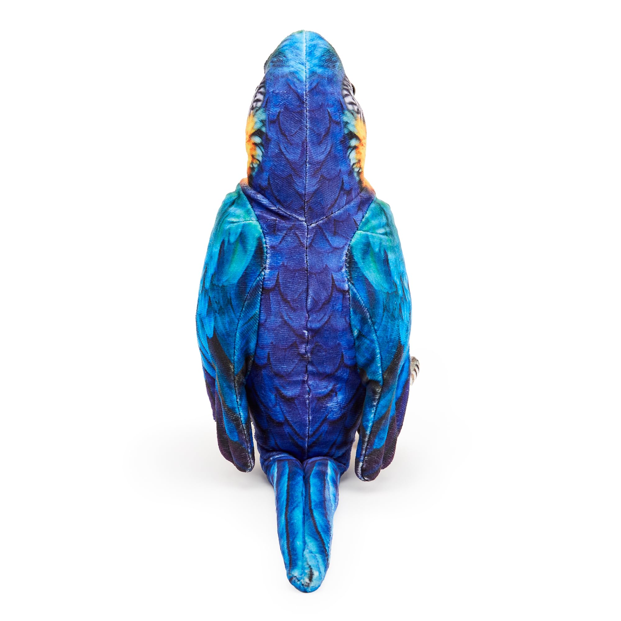 Zappi Co Maya the Macaw Parrot Plush Toy - 28cm Long | Washable | CE/UKCA Tested 4