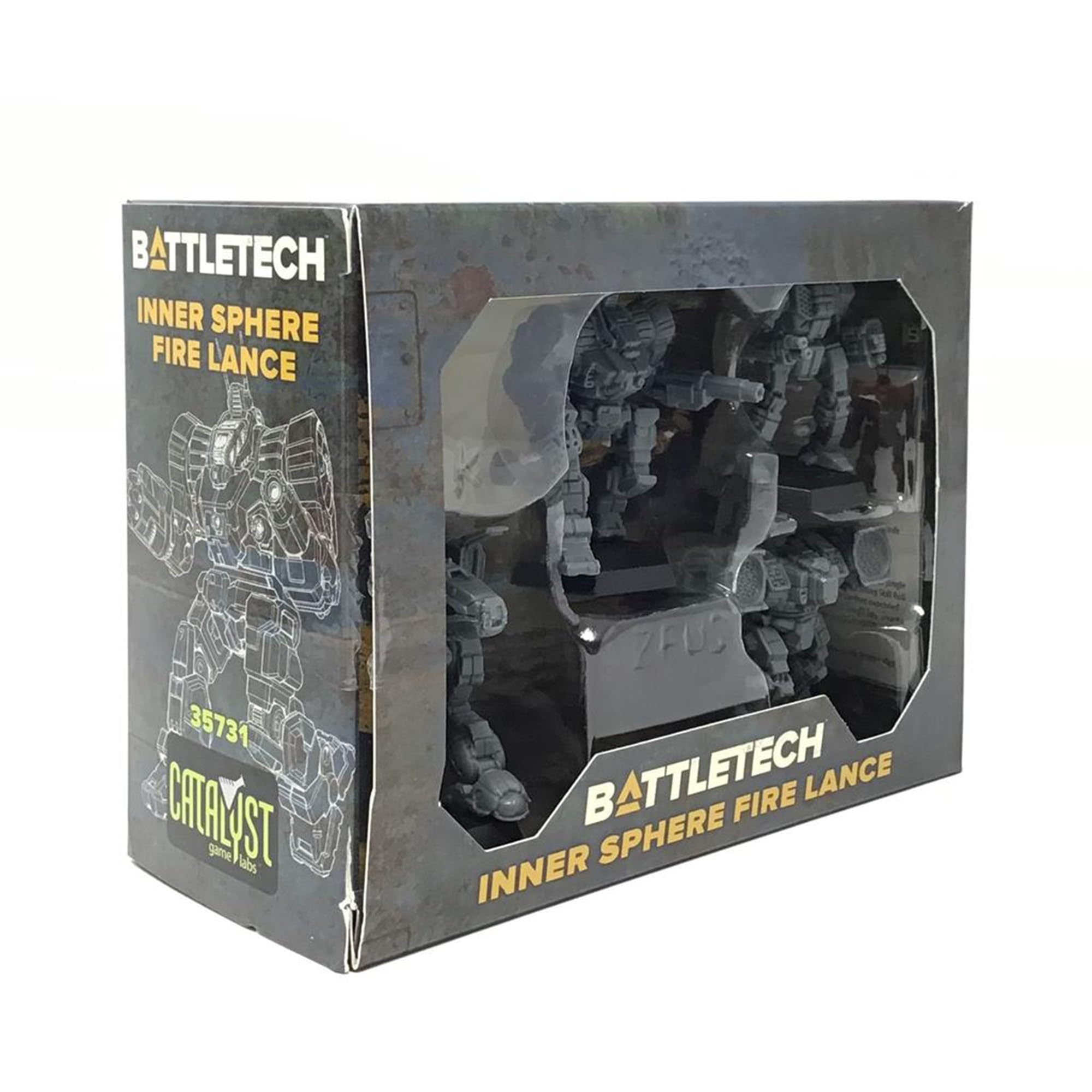 Catalyst Game Labs BattleTech Mini Force Pack: Inner Sphere Fire Lance, Grau