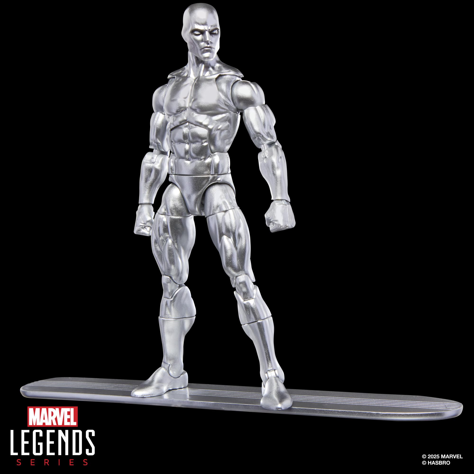 Marvel Legends Series Silver Surfer Action Figure - 6-Inch Collectible with Comic-Inspired Design 17