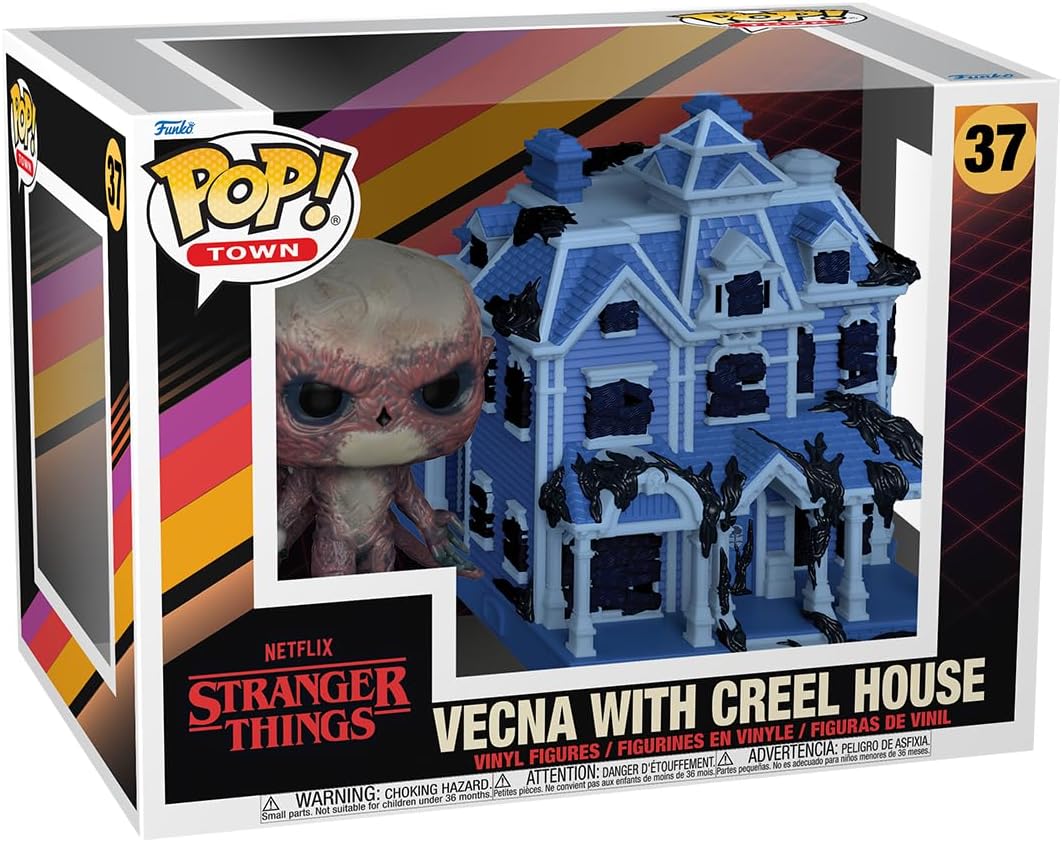 Funko Pop! Town Stranger Things - Vecna with Creel House Vinyl Figure (72133)