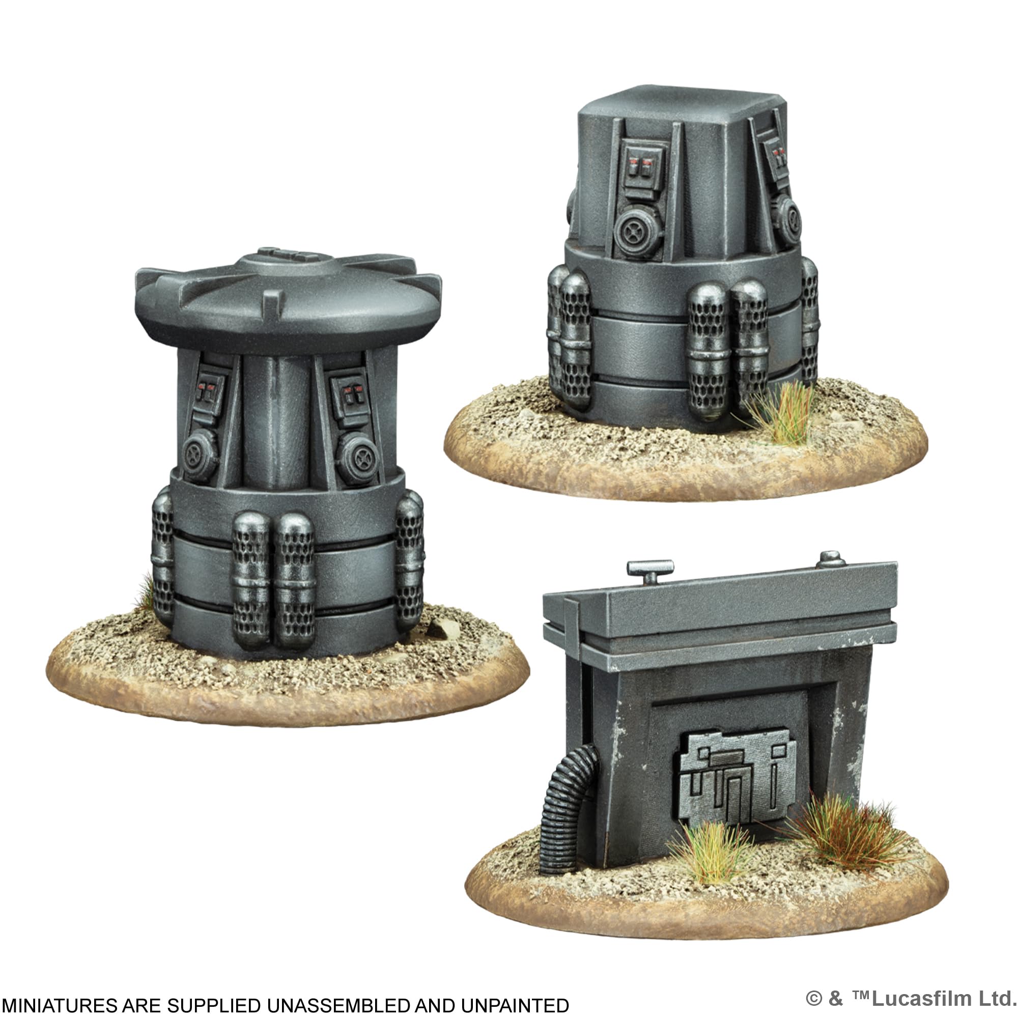 Asmodee Star Wars: Legion 3D Objective Tokens | 10 Markers | Miniature Board Game Accessory