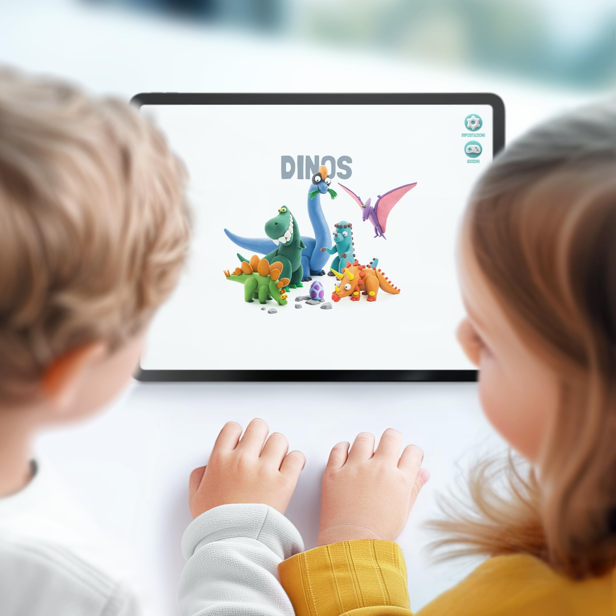 HEY CLAY Dinos Set - Air Dry Clay Kit with 15 Cans, Tools, and App Access 3