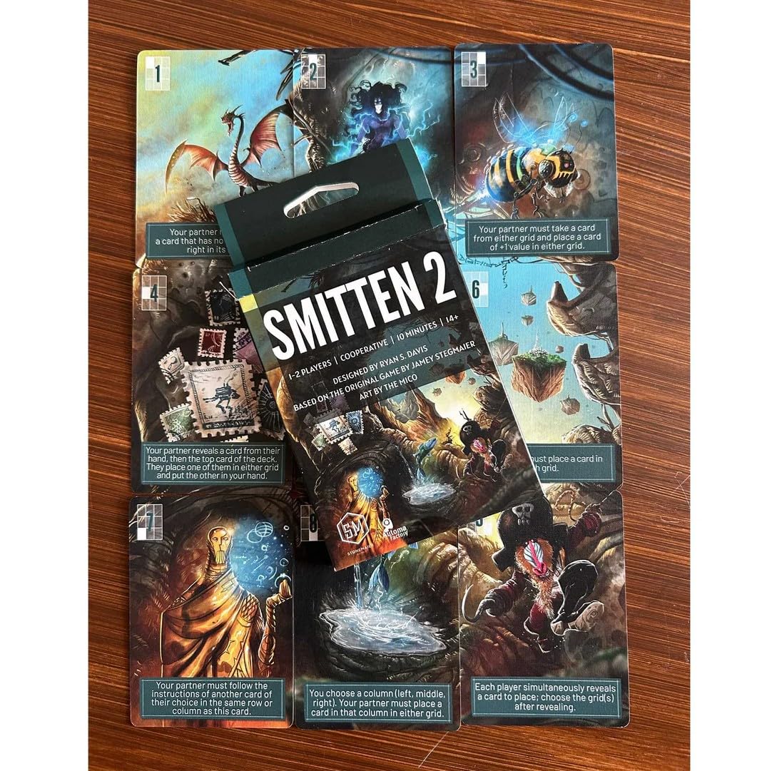 Stonemaier Games Smitten 2 Card Game for 1-2 Players 3