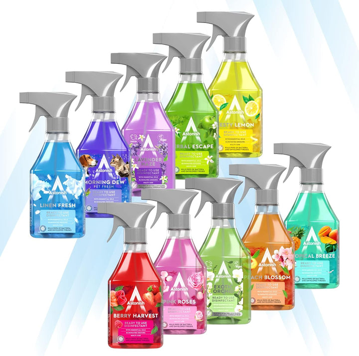Astonish Berry Harvest Ready to Use Disinfectant Spray 550ml