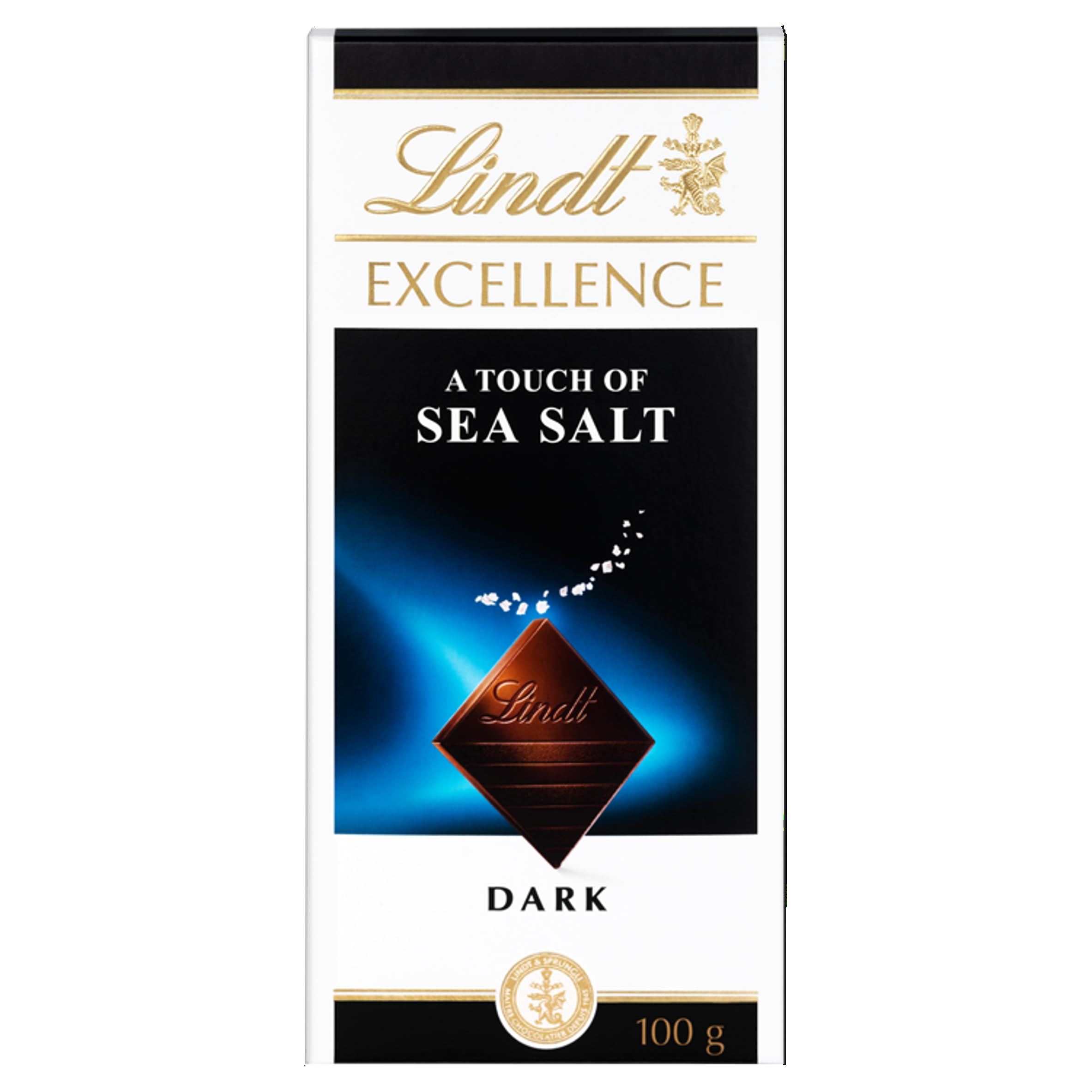 Lindt Excellence Dark Sea Salt Chocolate Bar 100g 1