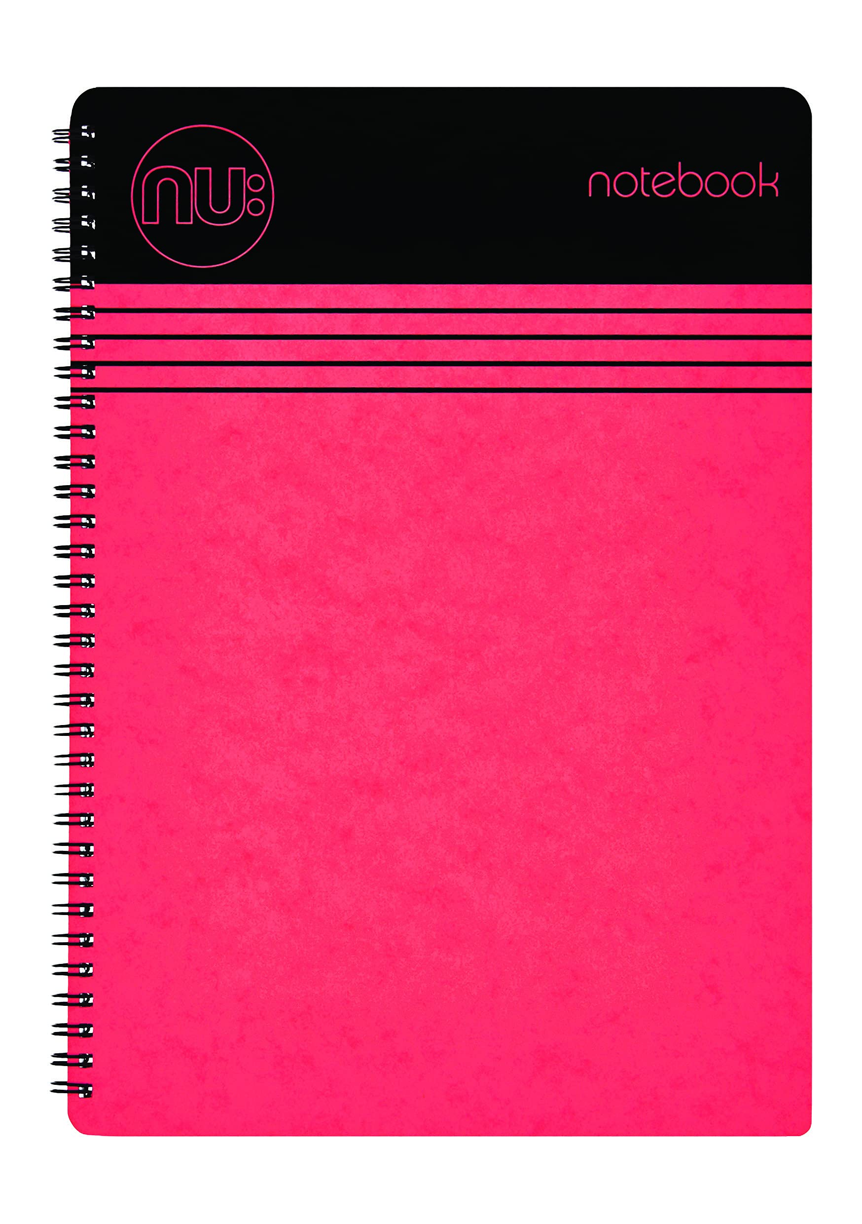 nu: Craze Cloud Range A5 Wirebound Notebook - Red | 80gsm FSC Paper | 110 Pages