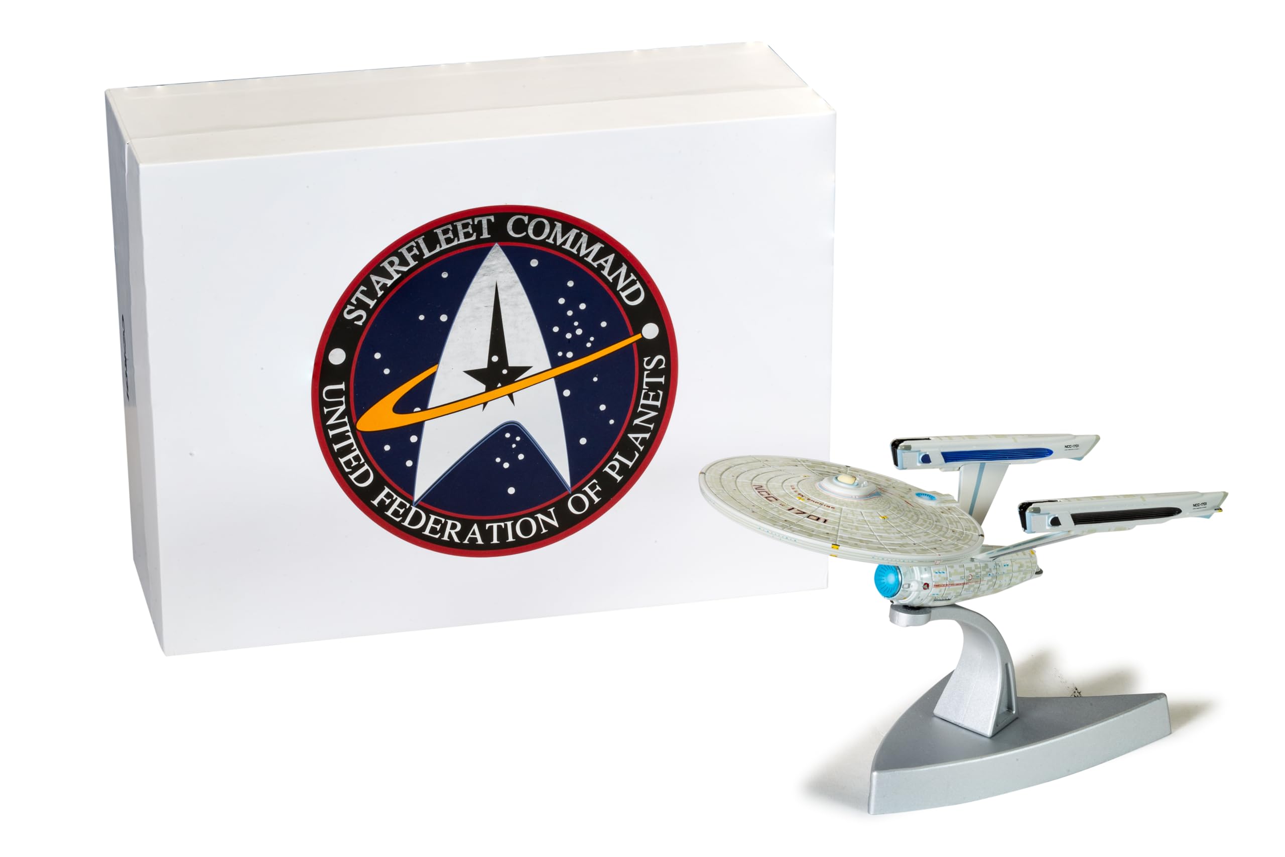 Corgi CC98001 Star Trek USS Enterprise NCC-1701 Refit Model - Constitution II-Class Diecast Display (Star Trek II: The Wrath of Khan)