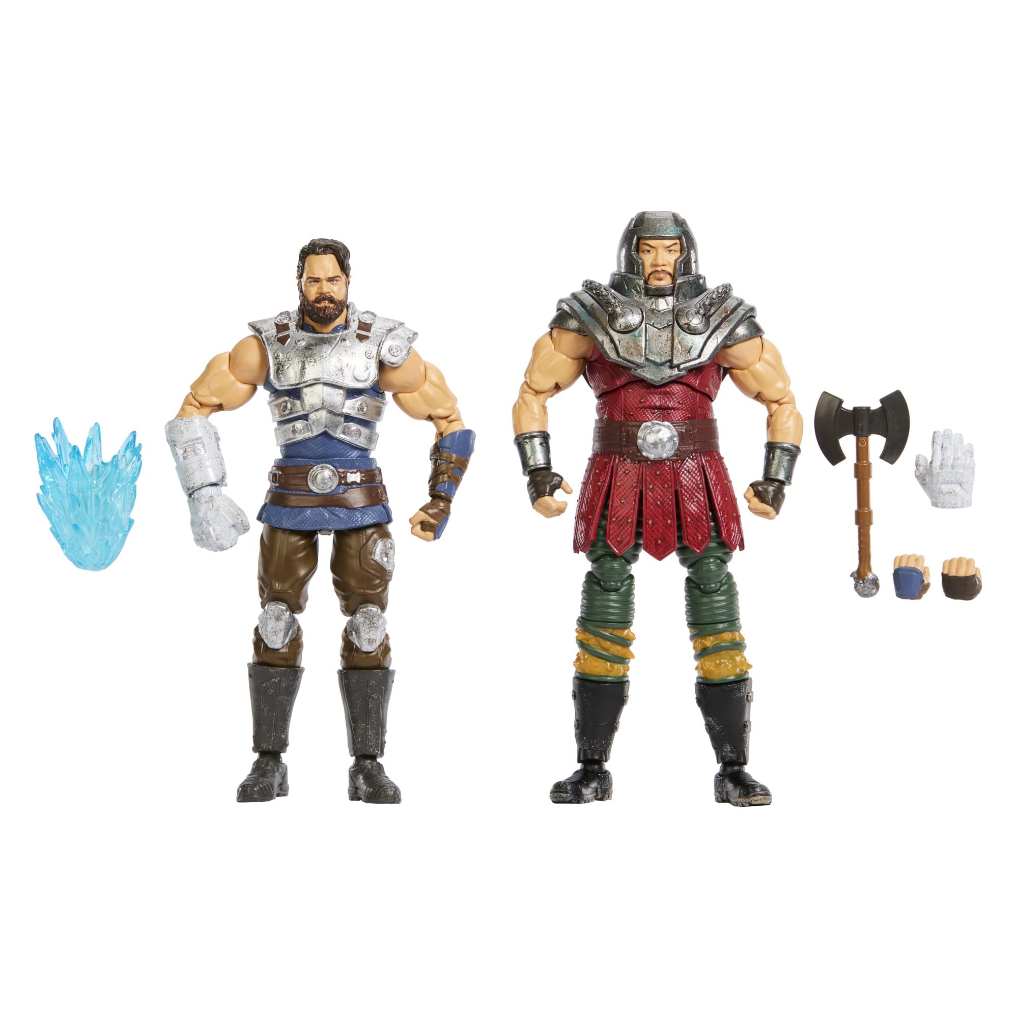Masters of the Universe Chronicles Ram Man & Fisto Action Figures - 6.5 Inch Scale | 30 Points of Articulation 1