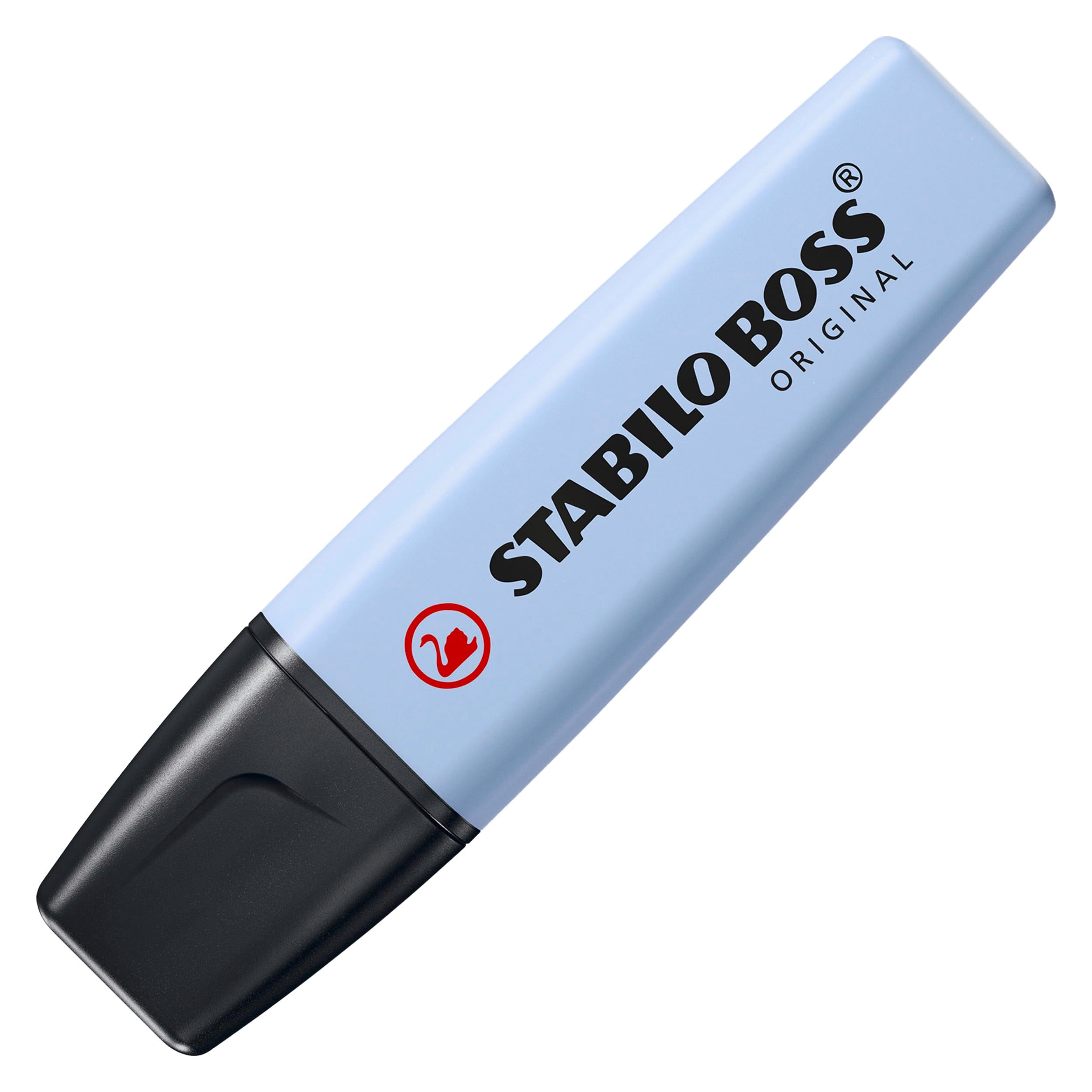 STABILO BOSS ORIGINAL Pastel Highlighter - Chisel Tip, 4 Count Wallet | 4 Hour Dry-Out Protection