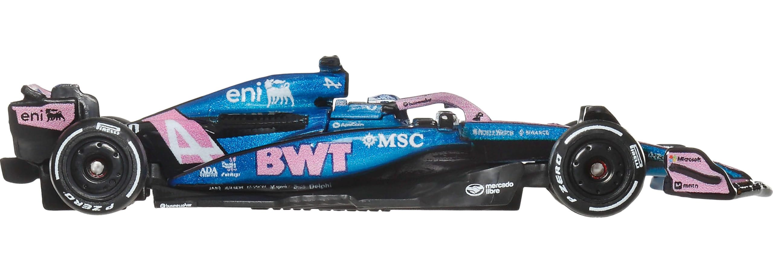 Hot Wheels BWT Alpine Pierre Gasly #10 F1 Car | 1:64 Scale Die-Cast Metal 3