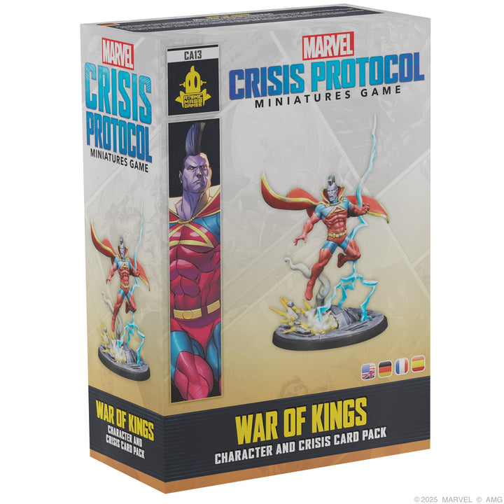 Atomic Mass Games Marvel Crisis Protocol War of Kings Expansion Pack (AMGCA13)