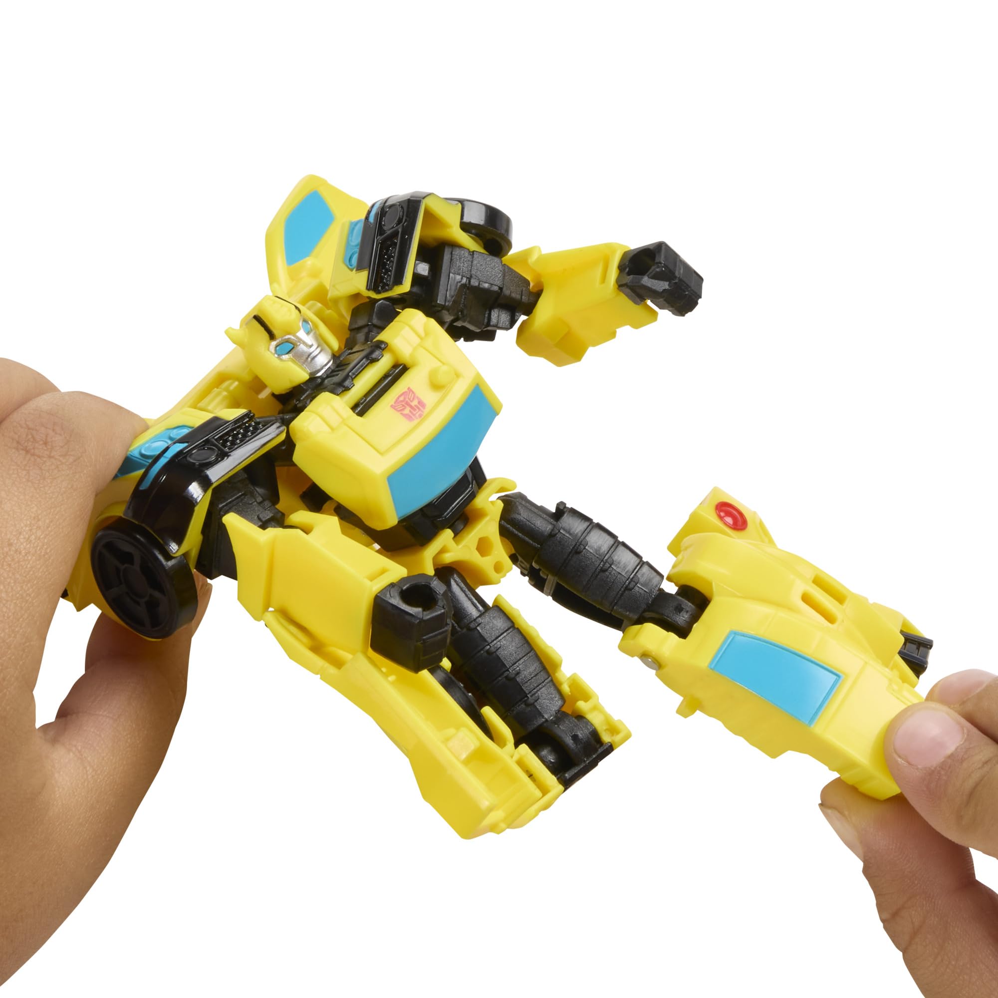 Transformers Bumblebee Action Figure - 2-in-1 Robot to Car Conversion | 18 Steps | 5 Inches 9