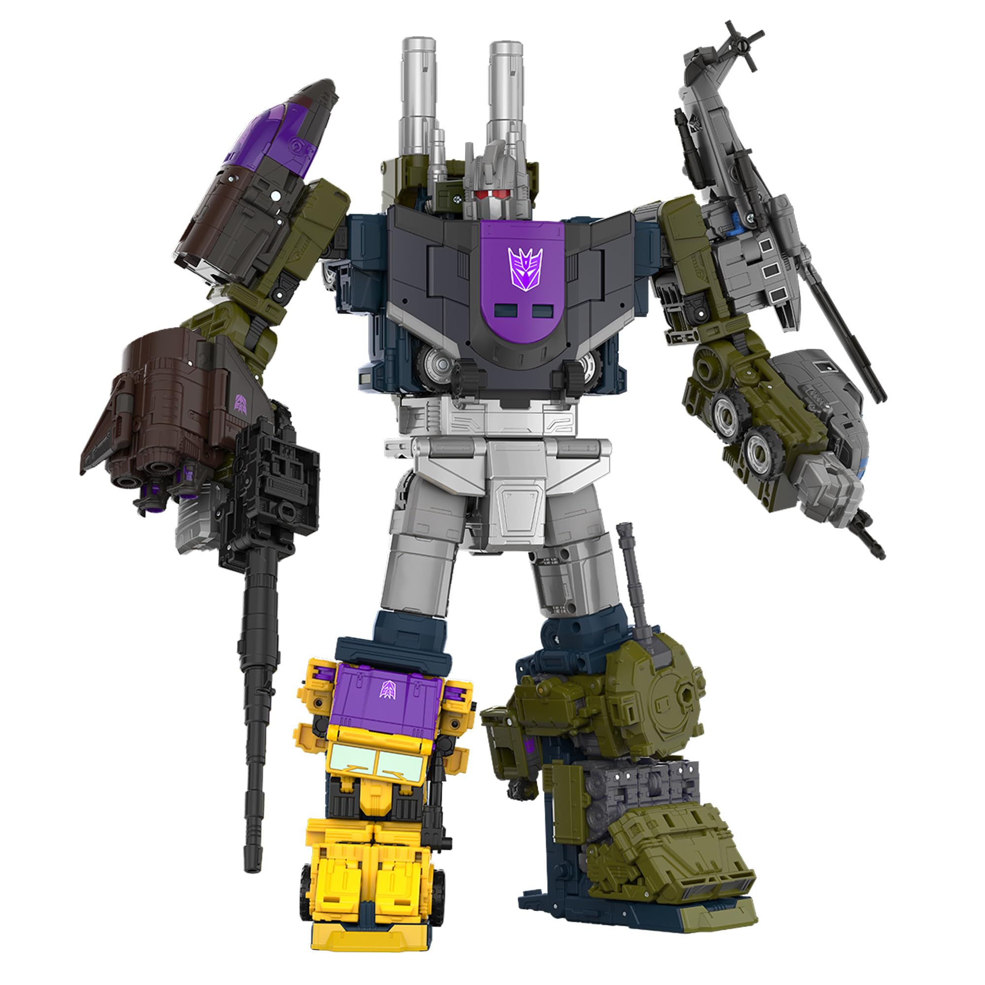 Transformers Age of the Primes Combaticon Onslaught Commander Class Figure - 17cm | Converts in 44 Steps