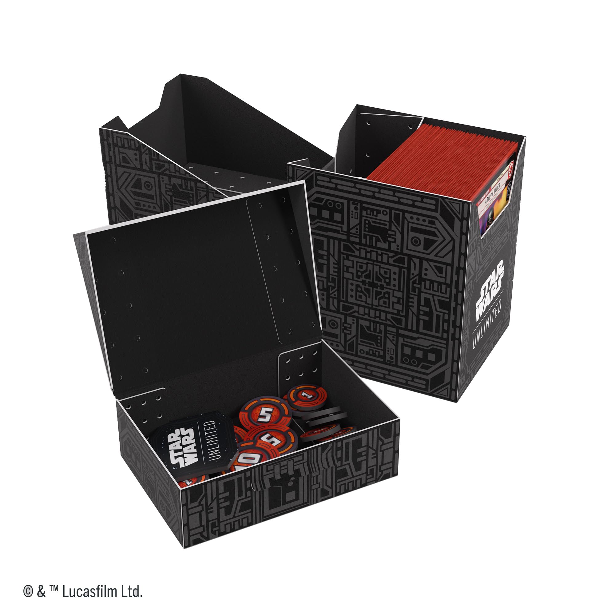 Gamegenic Star Wars: Unlimited Soft Crate Set 5 - Officially Licensed Storage with Token Box 2
