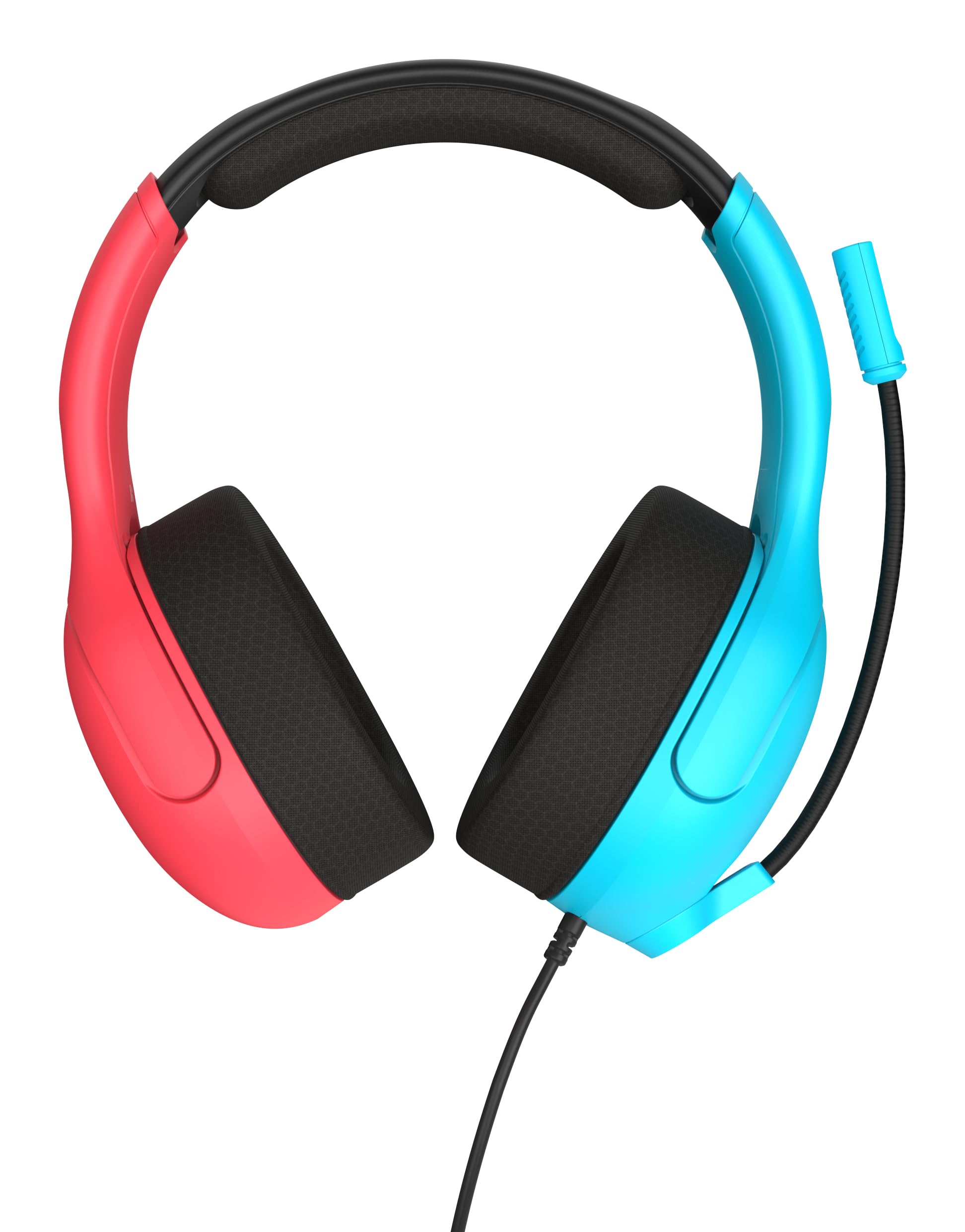 Turtle Beach Airlite Fit Neon Blue and Red Wired Gaming Headset with Flip-t 8