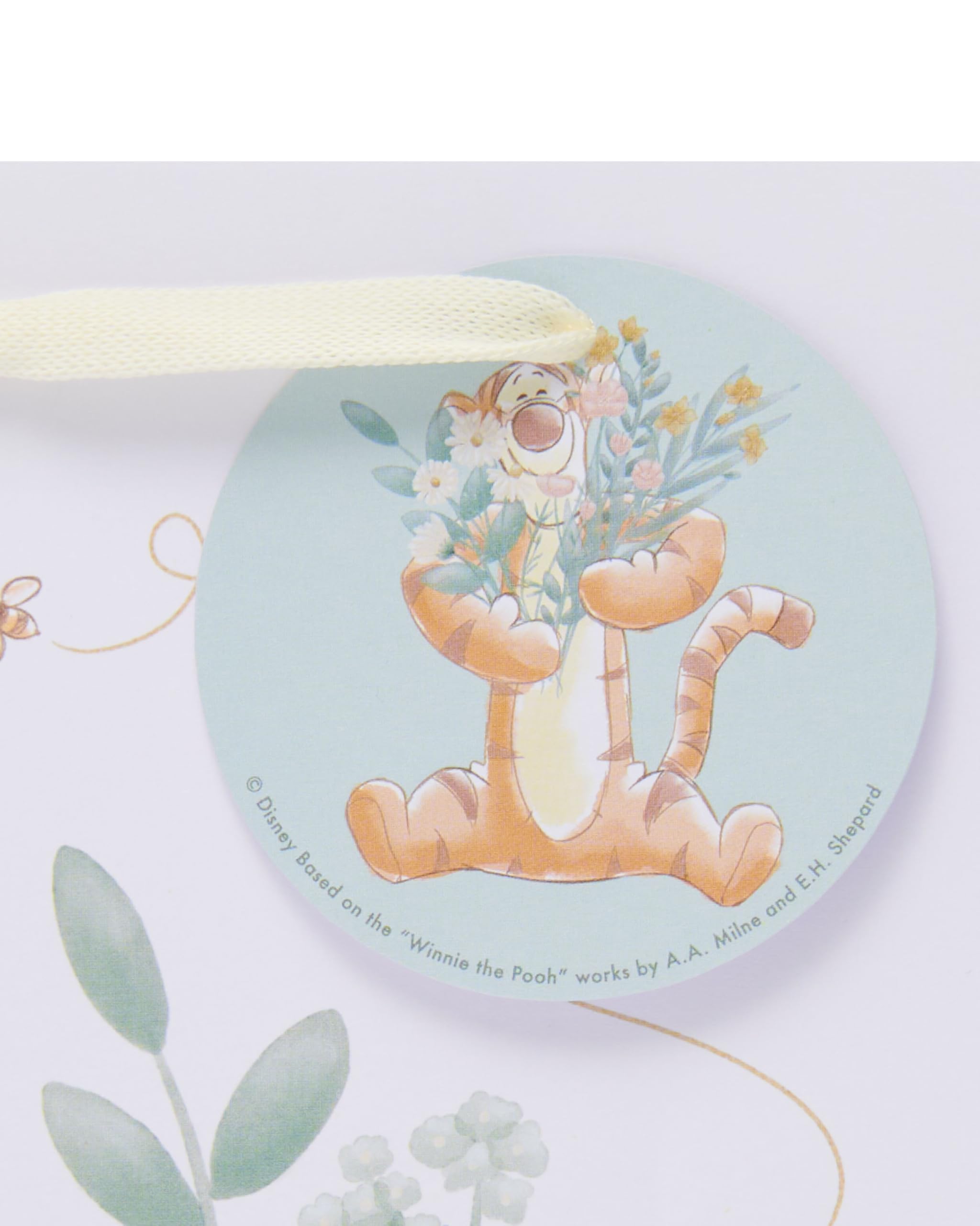 UK Greetings Disney Winnie The Pooh Medium Gift Bag | FSC Certified | 22.8 x 19 cm 2