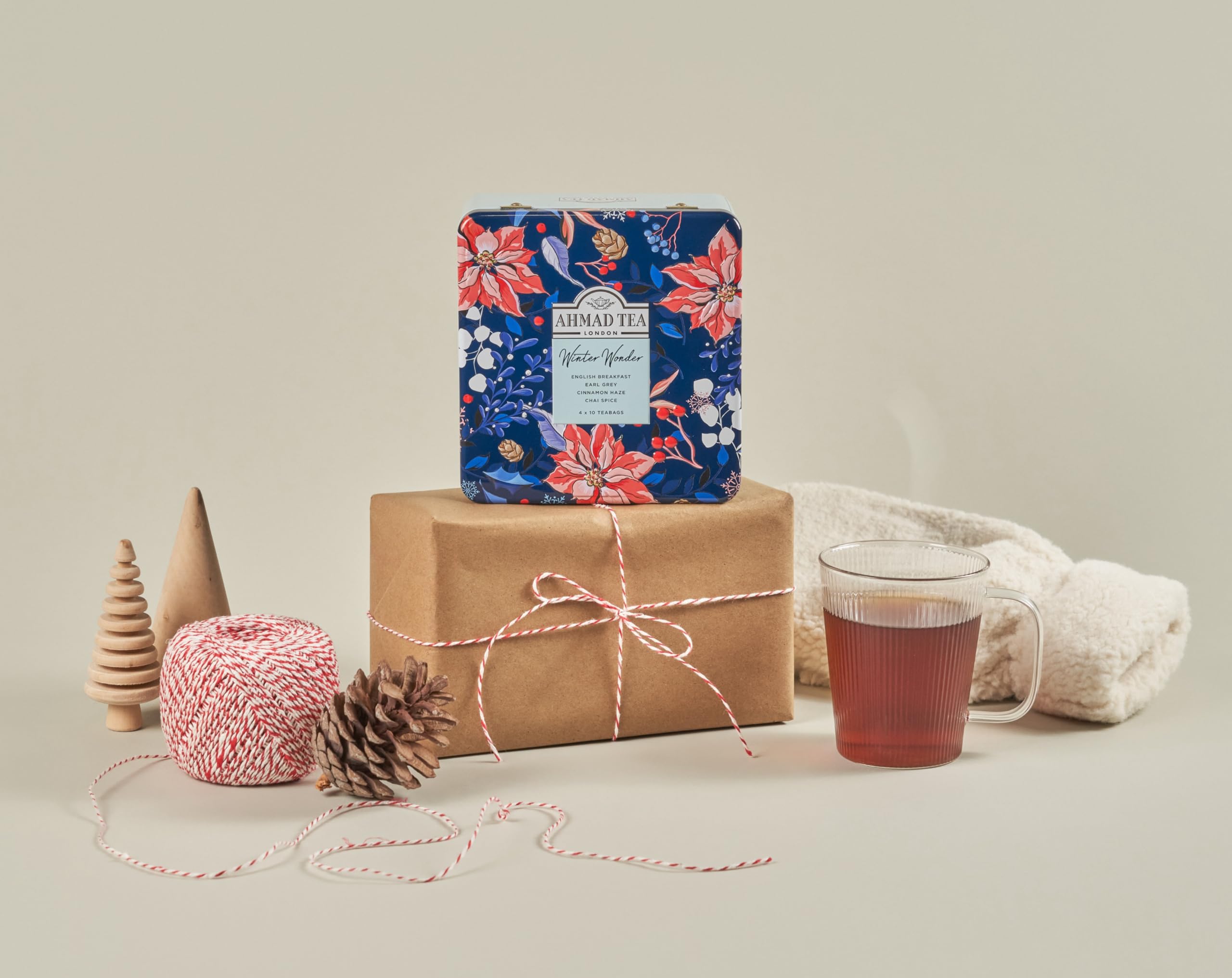 Ahmad Tea - Winter Wonderland Christmas Selection Caddy 40 Teabags 6