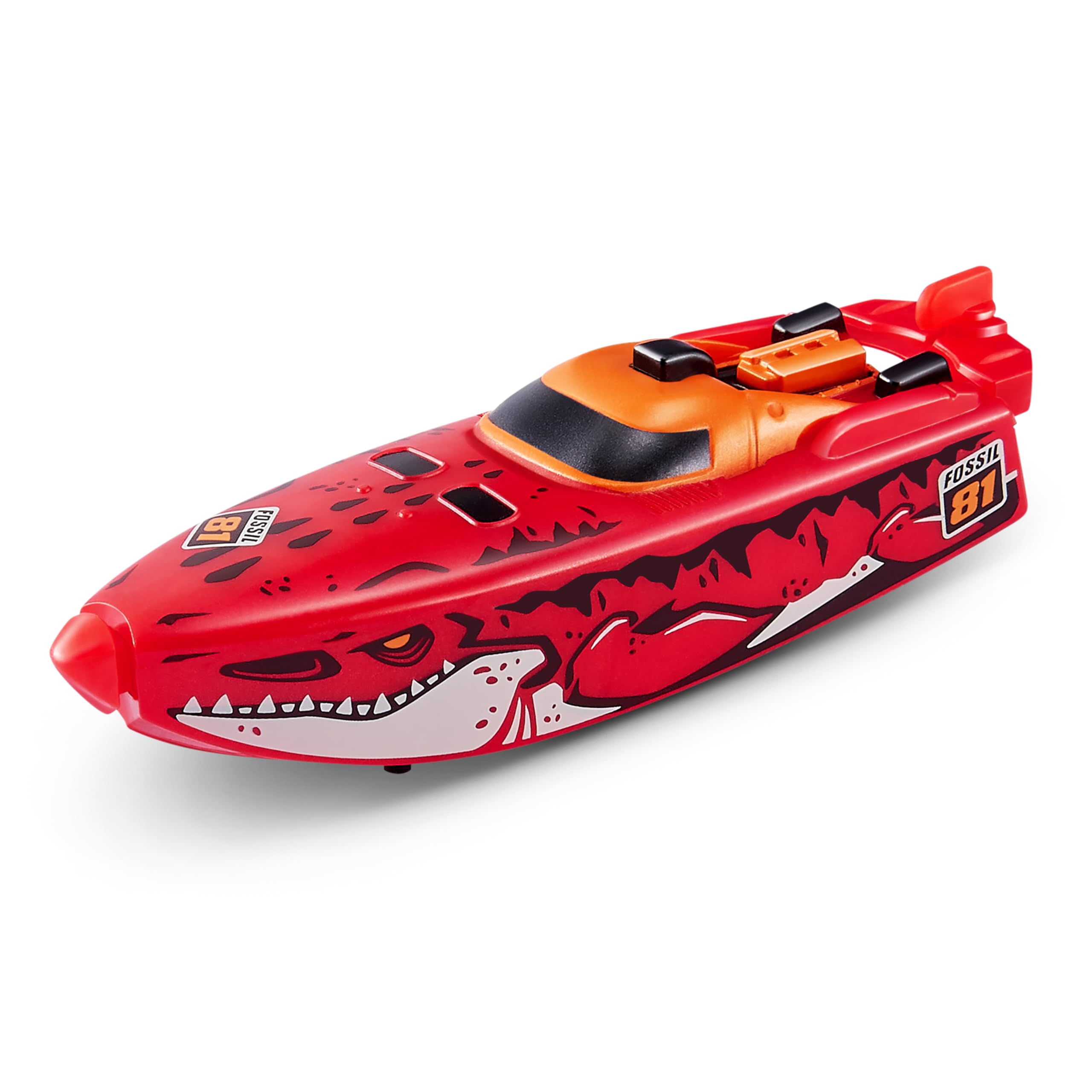 Robo Alive Robo Boats - Water Activated Speed Boats | 2 Pack | White Shark & Dino Shark 4