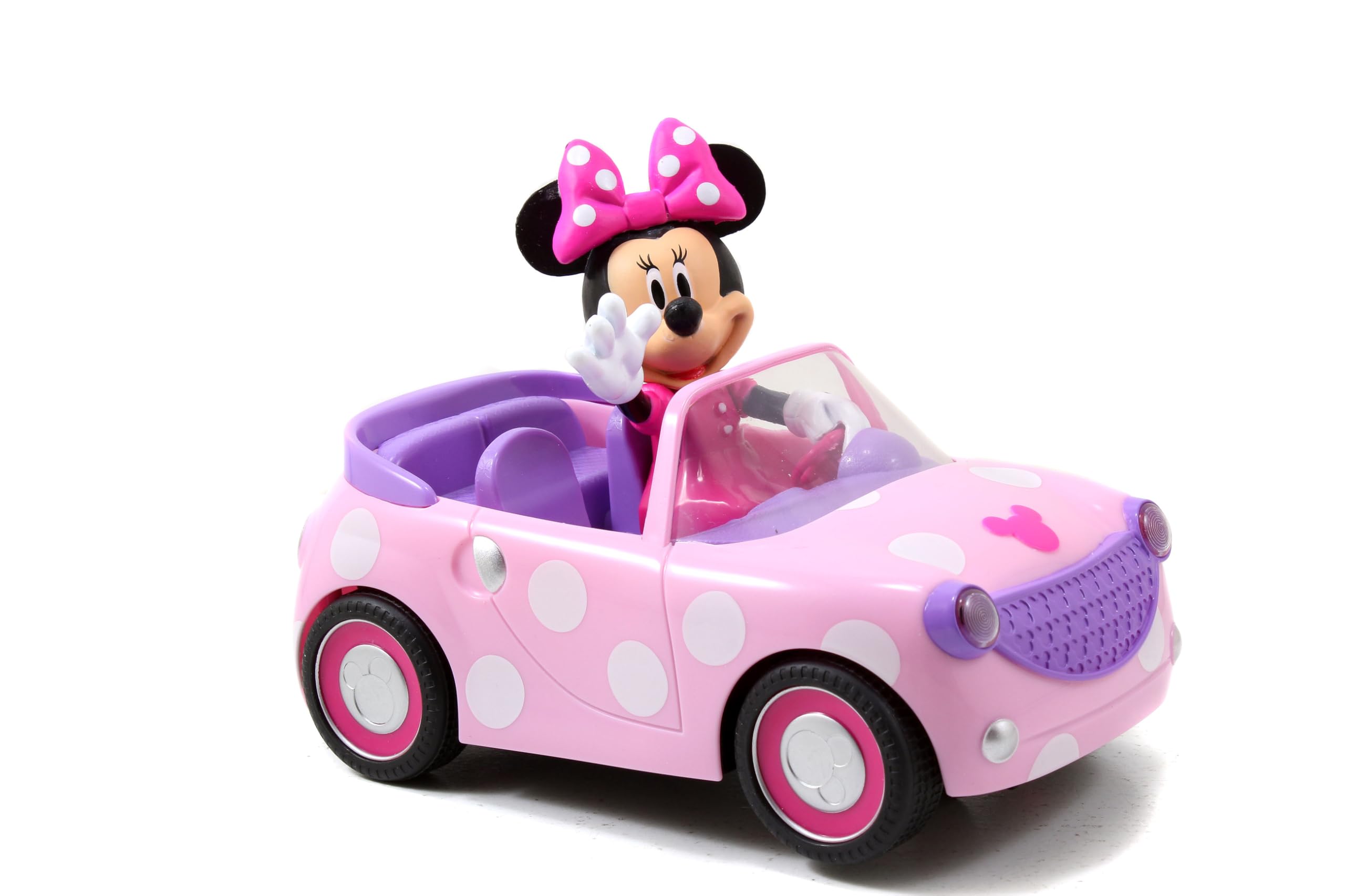 Jada Disney Minnie Roadster Radio-Controlled Car - Pink, Ages 3+
