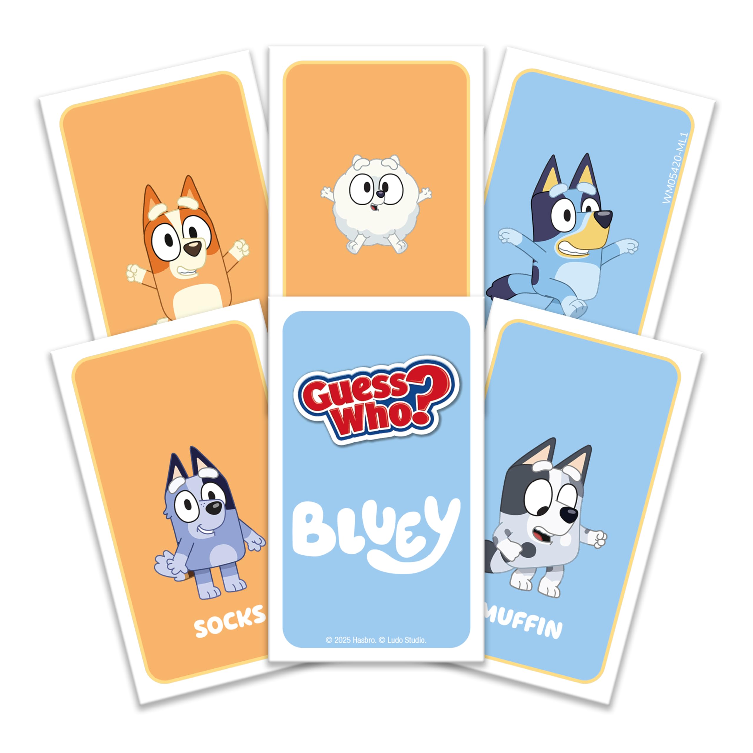 Winning Moves Bluey Guess Who? Classic Guessing Board Game | 2 Players | Ages 7+ 2