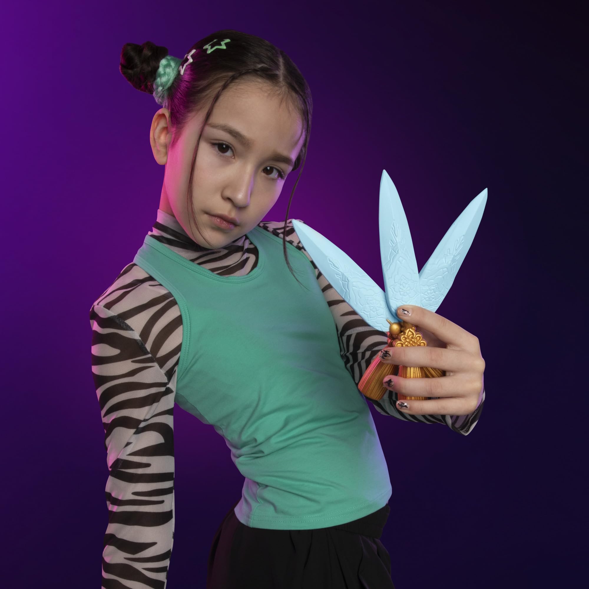 KPop Demon Hunters Zoey's Spirit Blades - 3 Foam Blades | Ages 6+ | 8 Inches 7