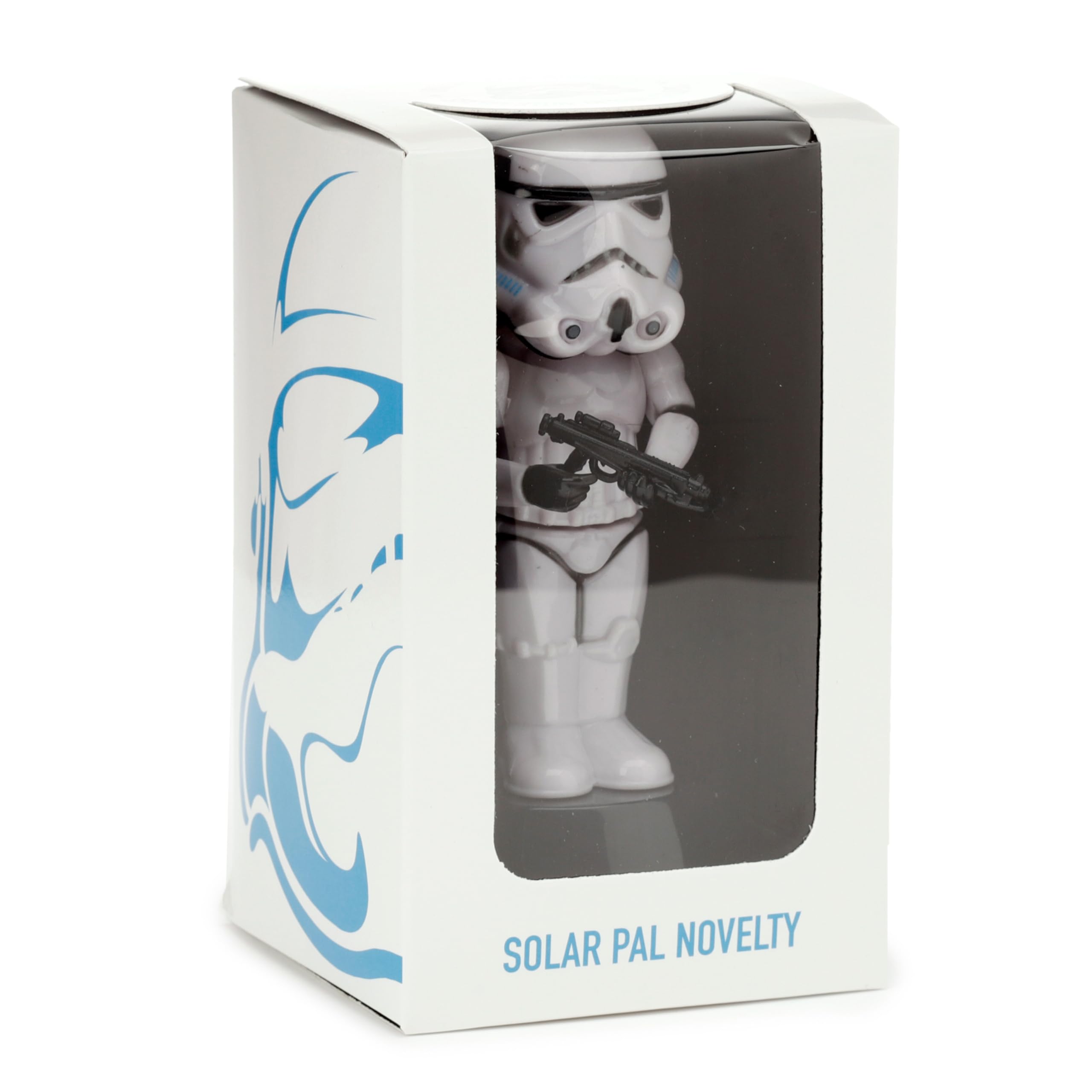 Puckator The Original Stormtrooper Solar Pal - Home Office Table Desk Dashboard Car Decor Decoration - Gift Ideas - Gifts For Teenage Old Boy Girl Dad Mums - Powered KIds Toys Toy Figure Figures 9