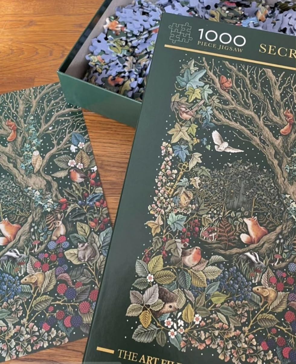 Gibsons Secret Garden 1000 Piece Jigsaw Puzzle for Adults & Teens | Made in UK
