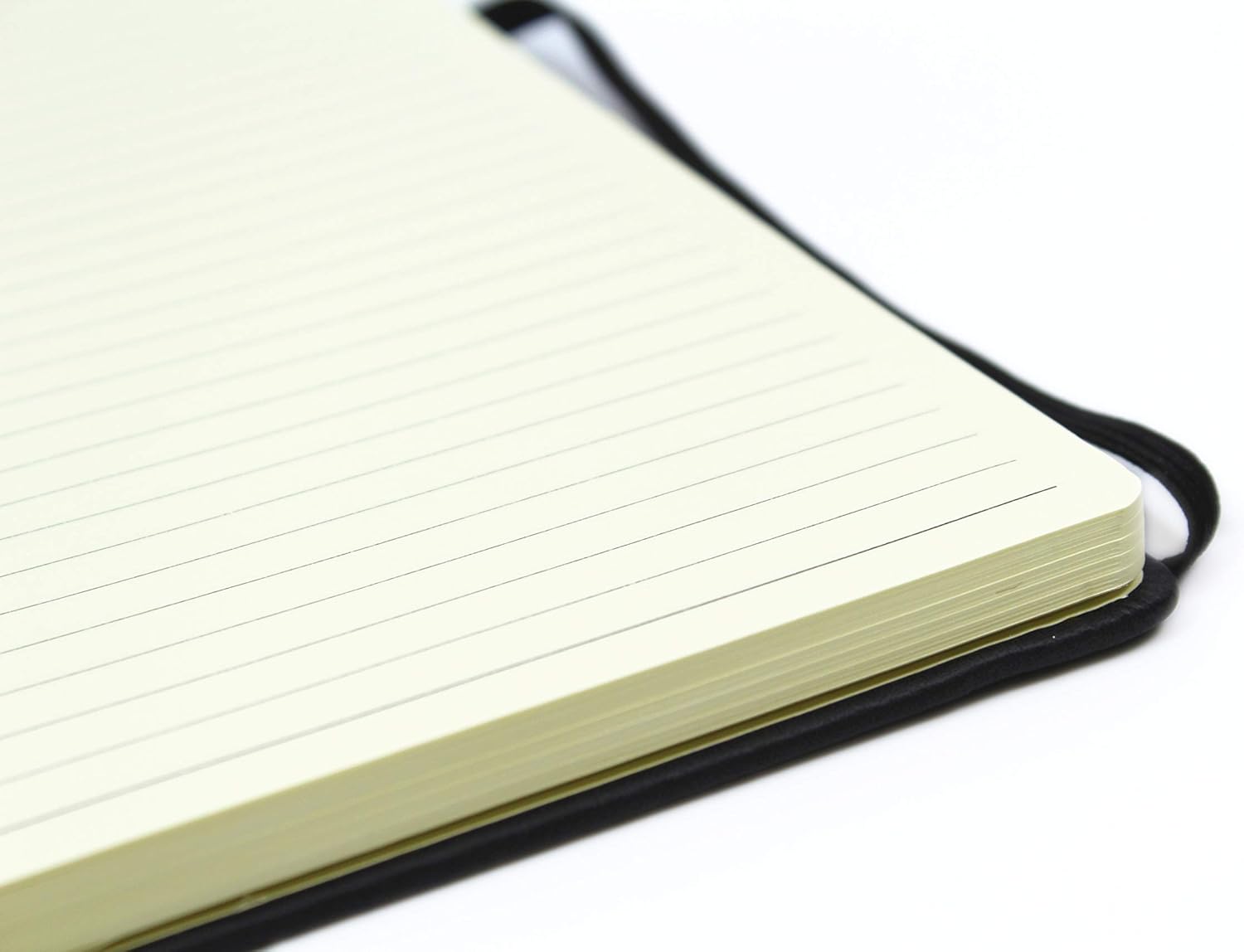 Silvine Executive Soft Feel Notebook Ruled with Marker Ribbon 160pp 90gsm A4 Black Ref 198BK 5