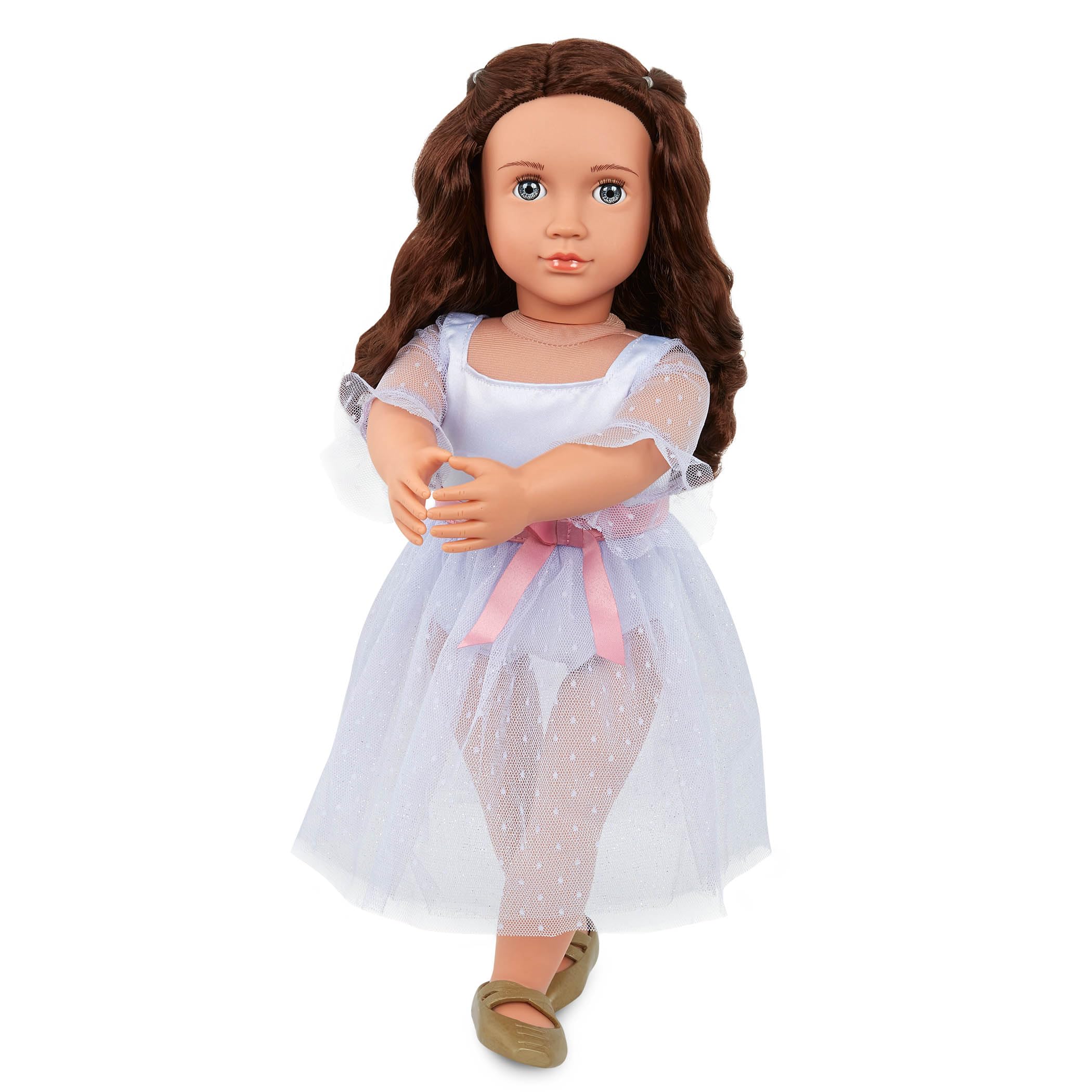 OG DOLLS Clara 18-Inch Ballerina Doll with Nutcracker Accessory | Bendable Body | Ages 3+