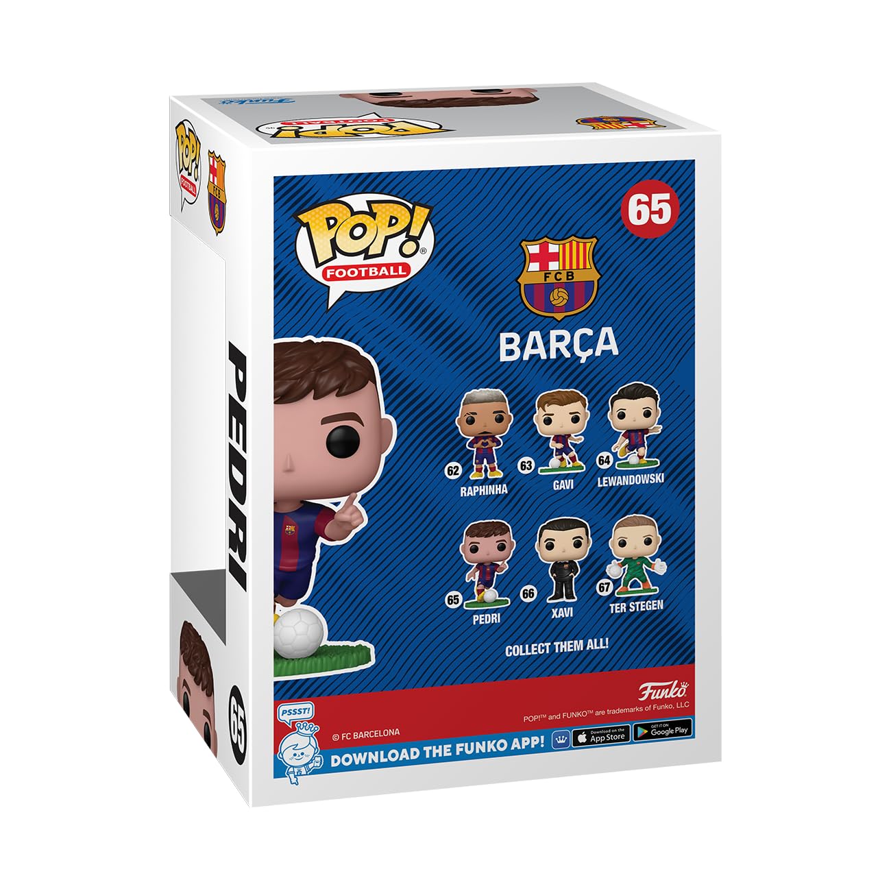 Funko Pop! Football: Pedri López - Barcelona FC Vinyl Figure (72237) 11